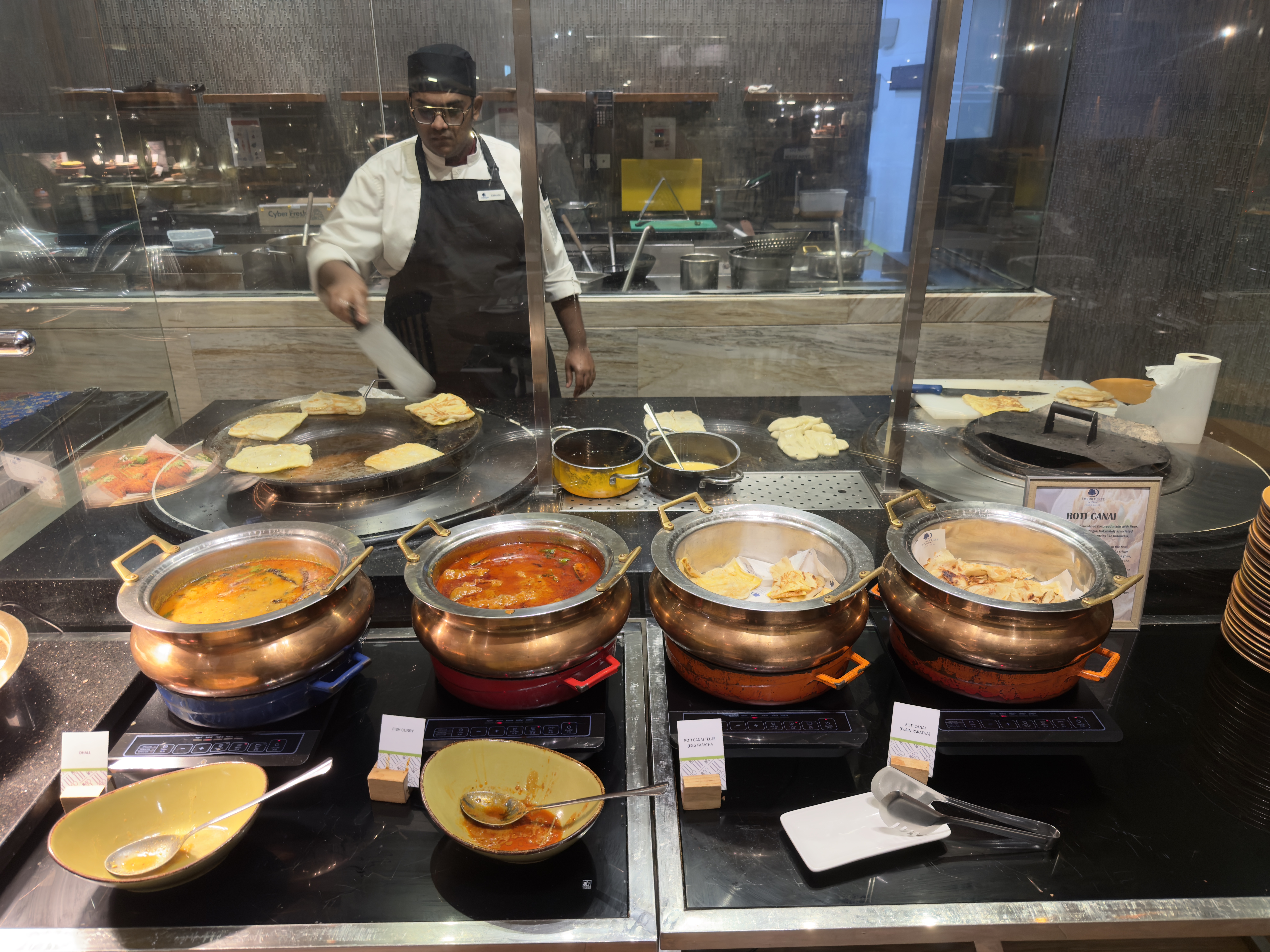 DoubleTree by Hilton Johor Bahru breakfast indian food