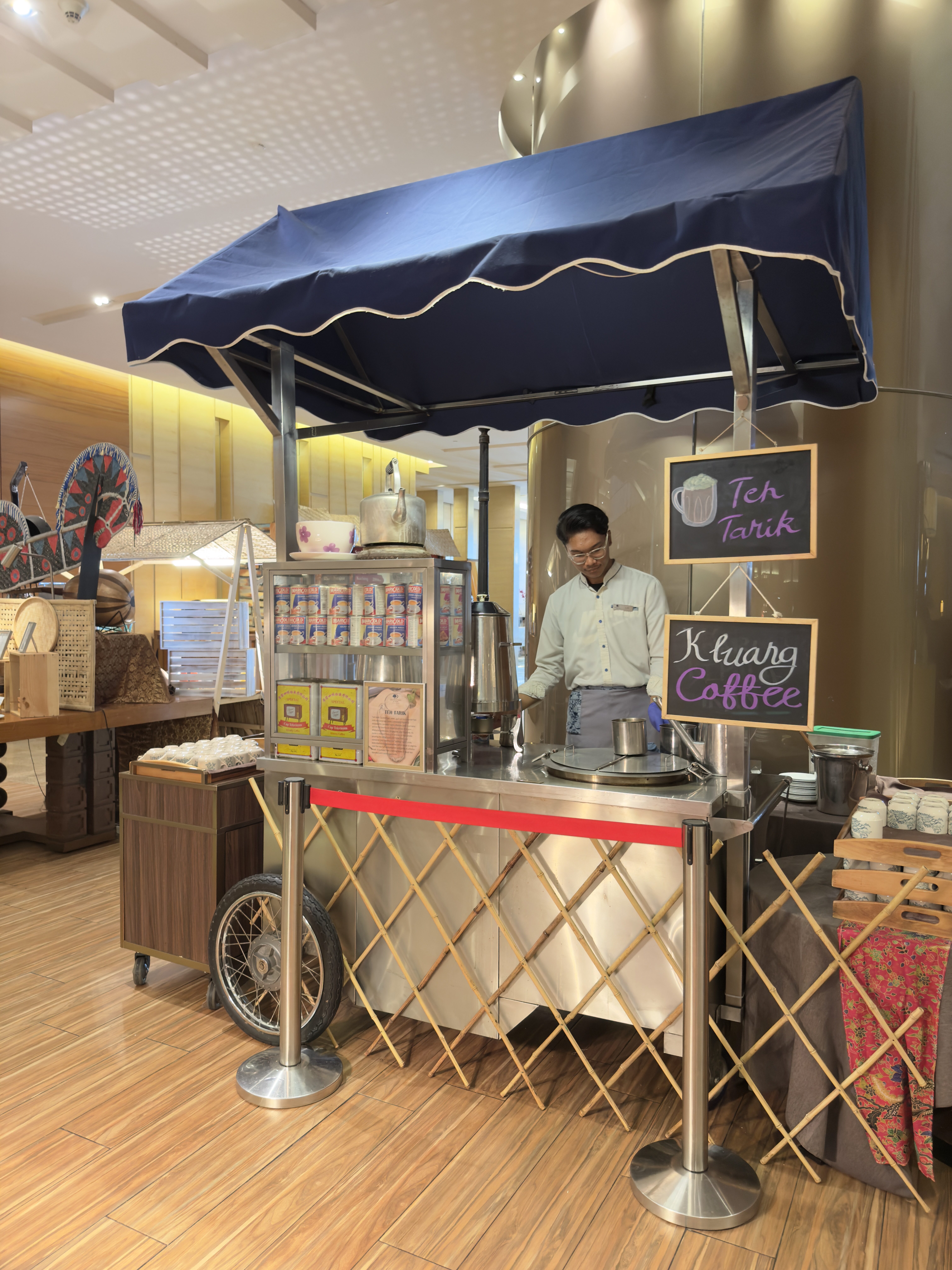 DoubleTree by Hilton Johor Bahru breakfast tea station