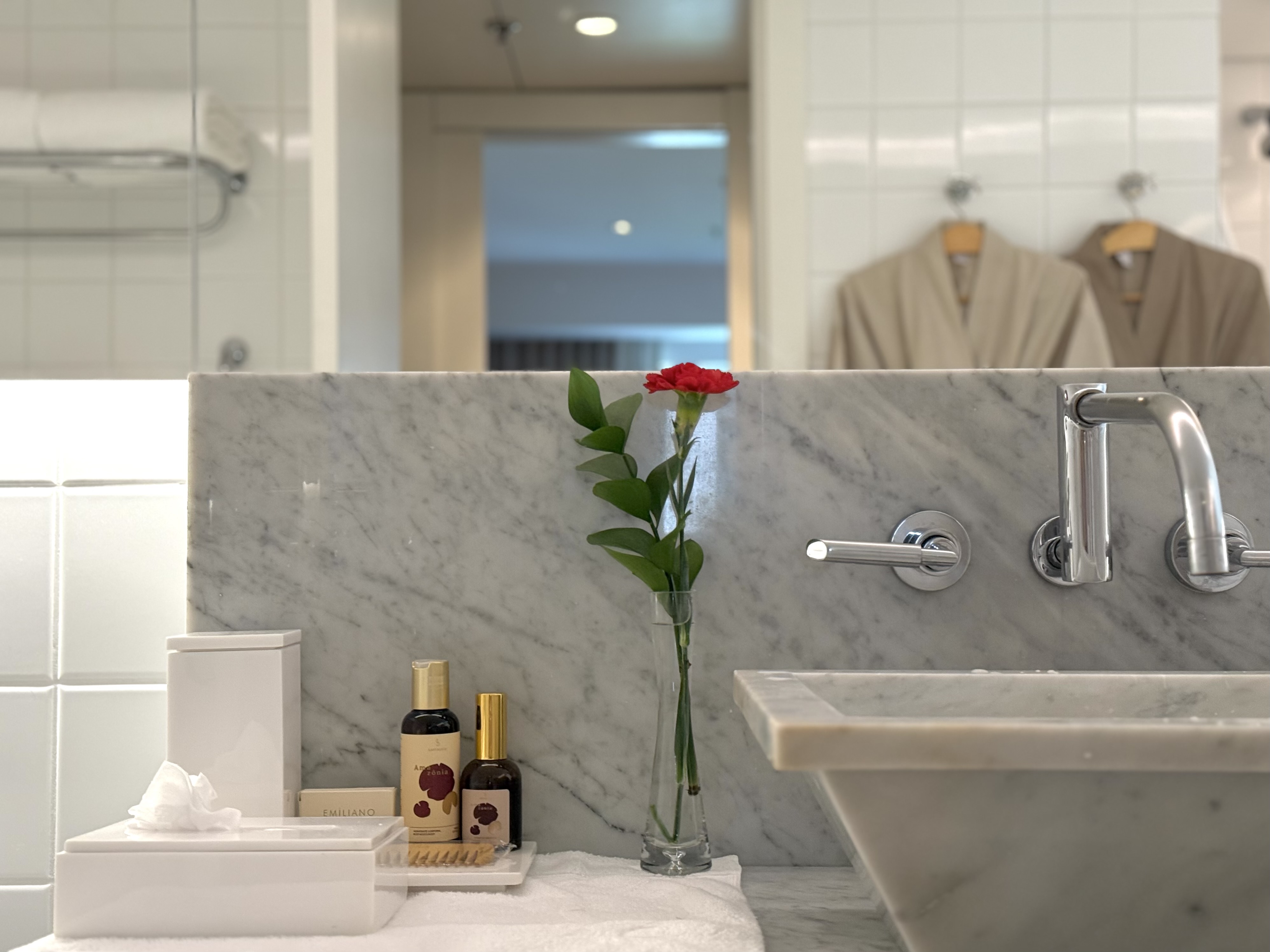 Emiliano Hotel Sao Paulo bathroom rose Emiliano Hotel Sao Paulo bathroom rose