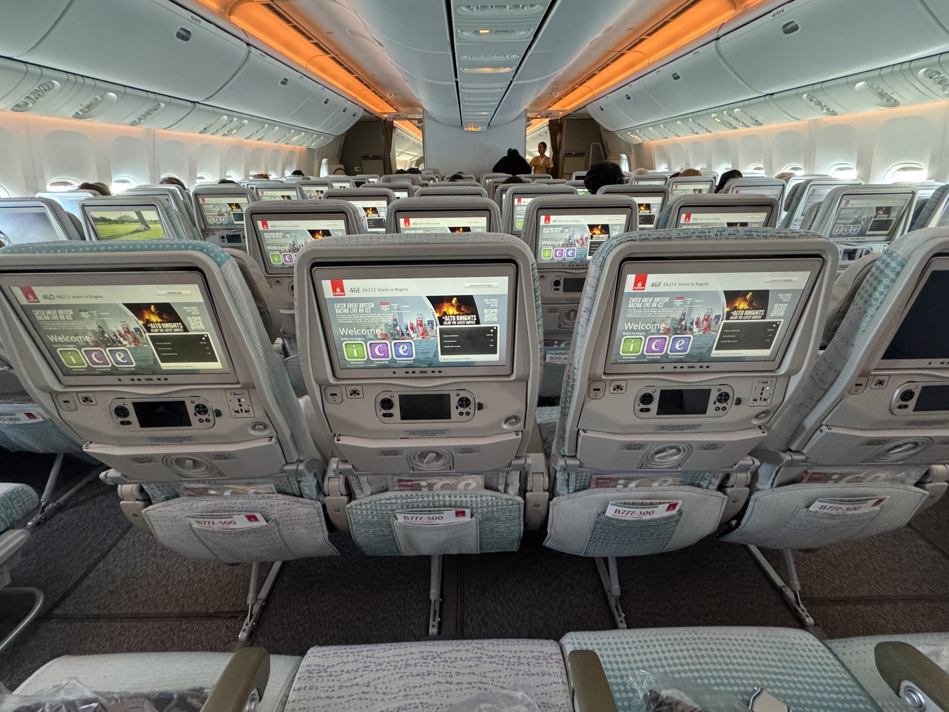 Emirates Economy Boeing 777 300 Emirates Economy Boeing 777 300