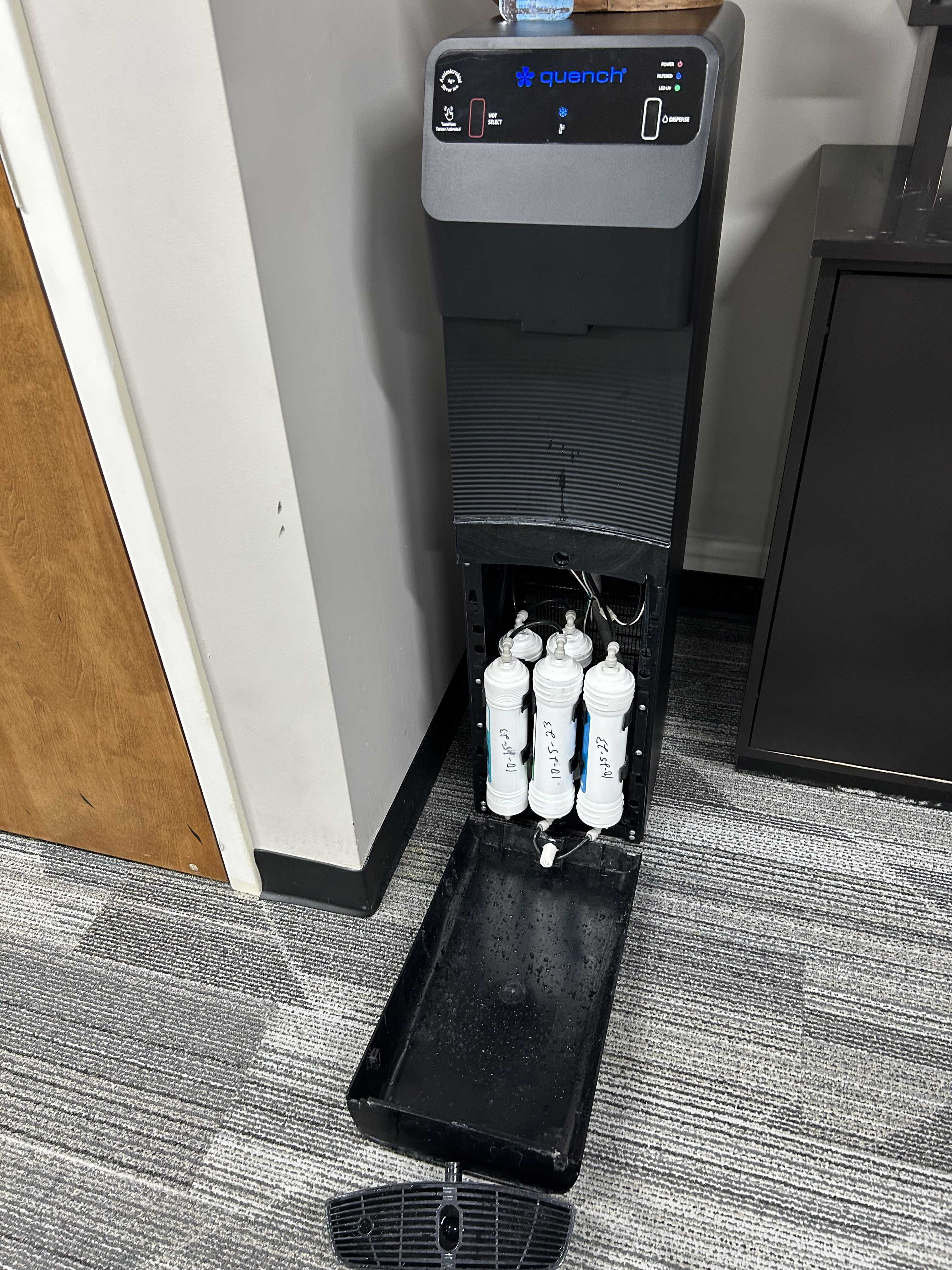Hotel Gettysburg gym water cooler