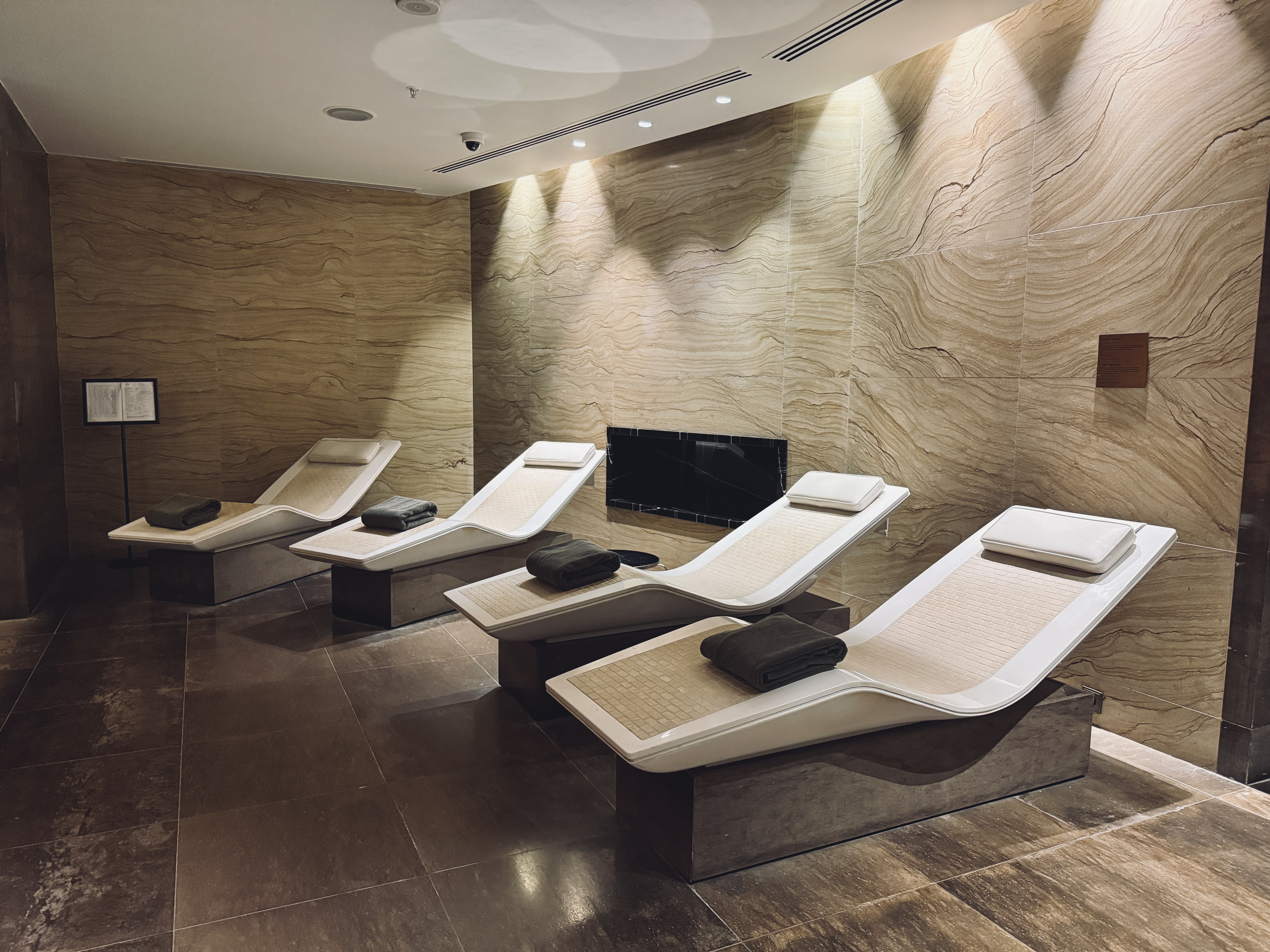 Hyatt Centric Levent Istanbul pool heated seating