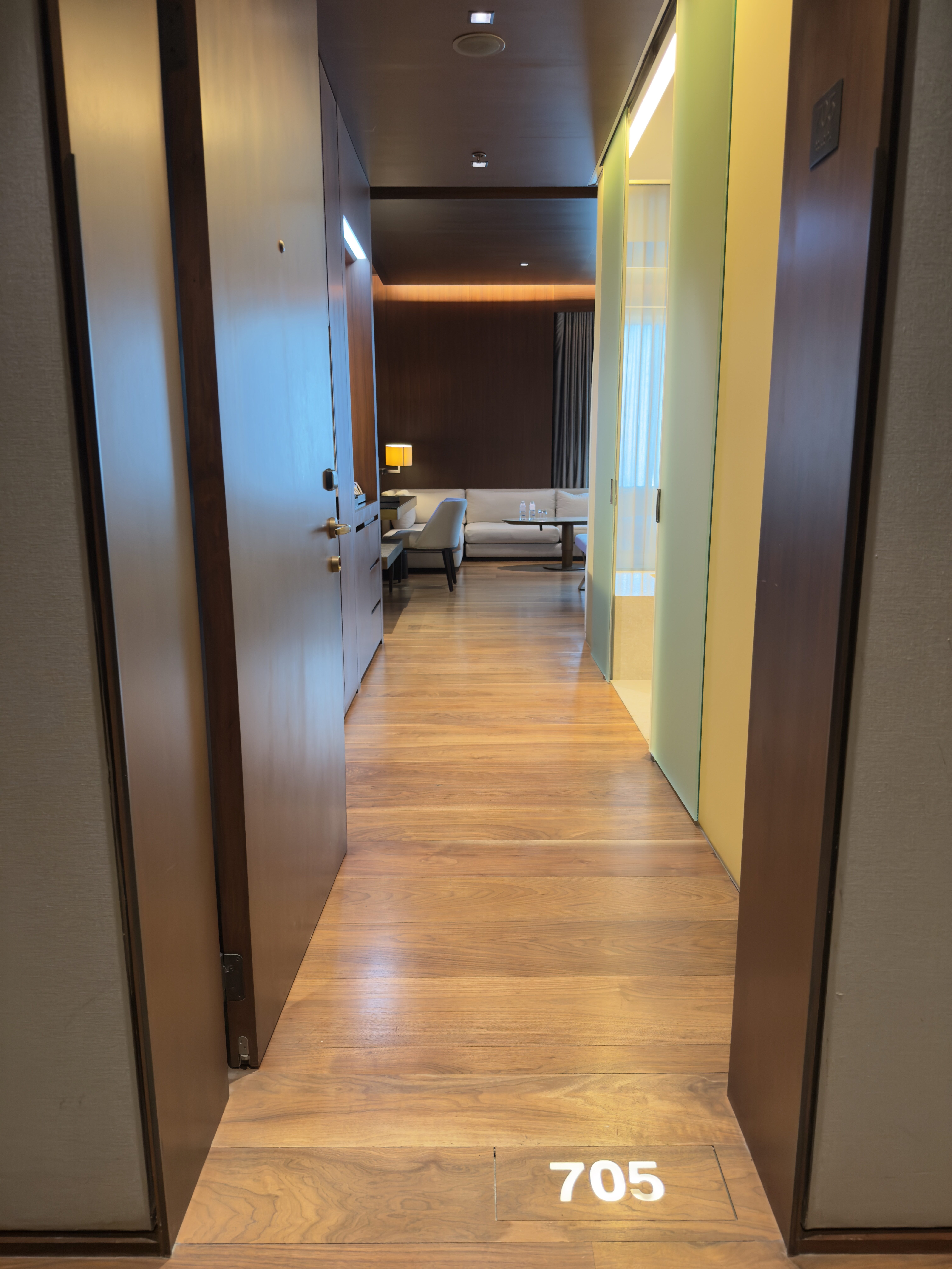 Hyatt Centric Levent Istanbul room entrance