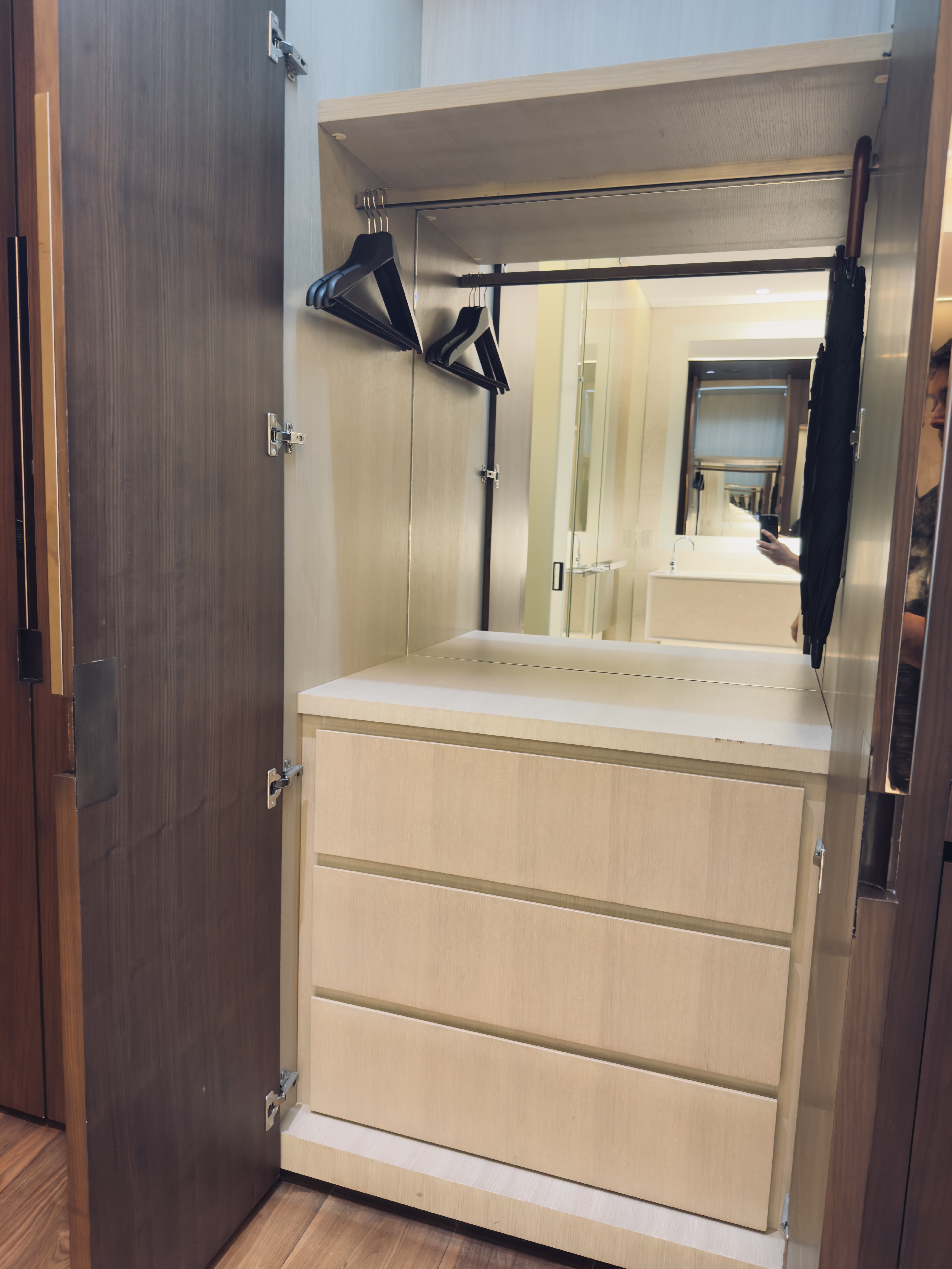 Hyatt Centric Levent Istanbul room second closet