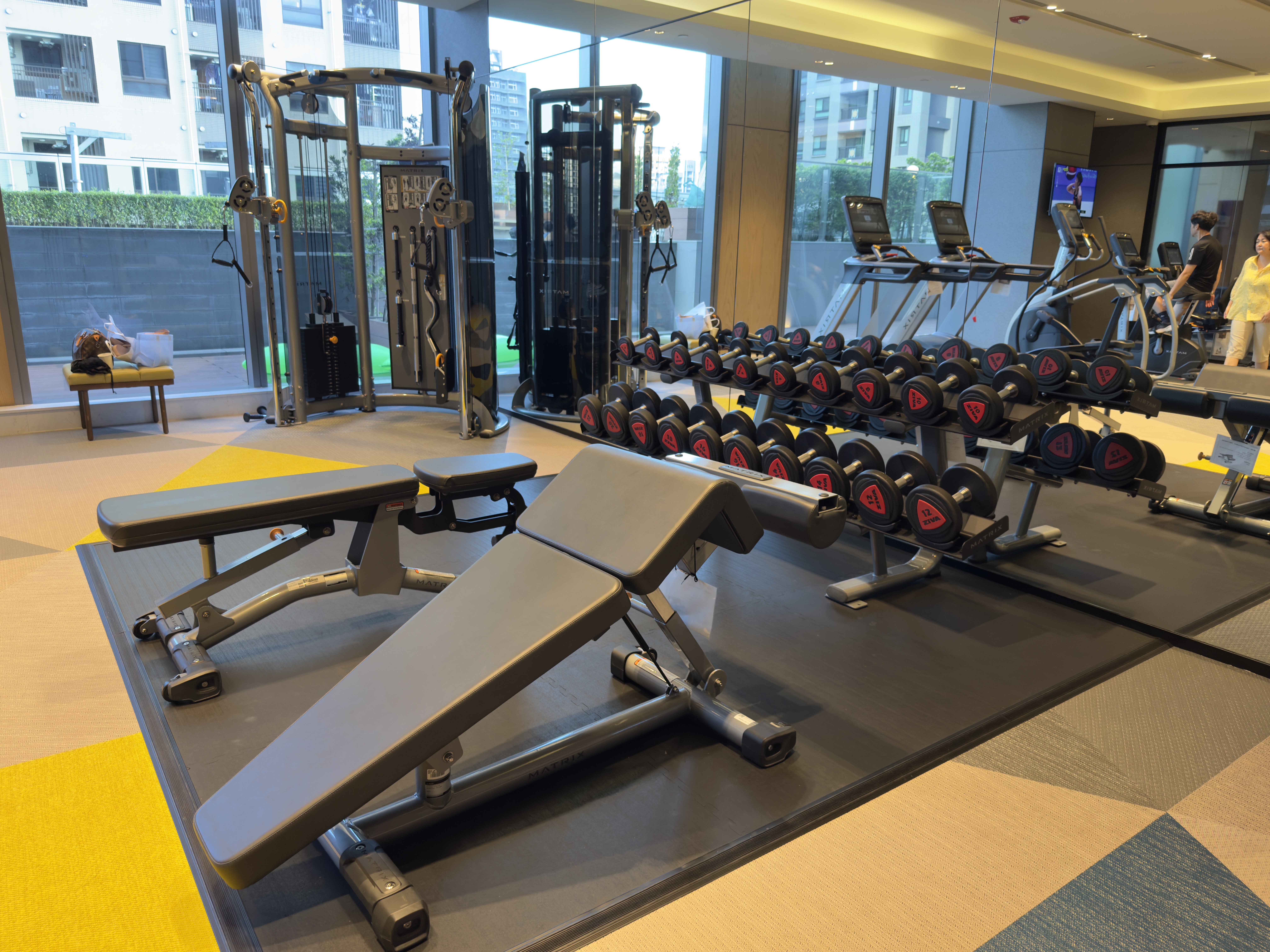 Hyatt Place New Taipei City Xinzhuang gym free weights
