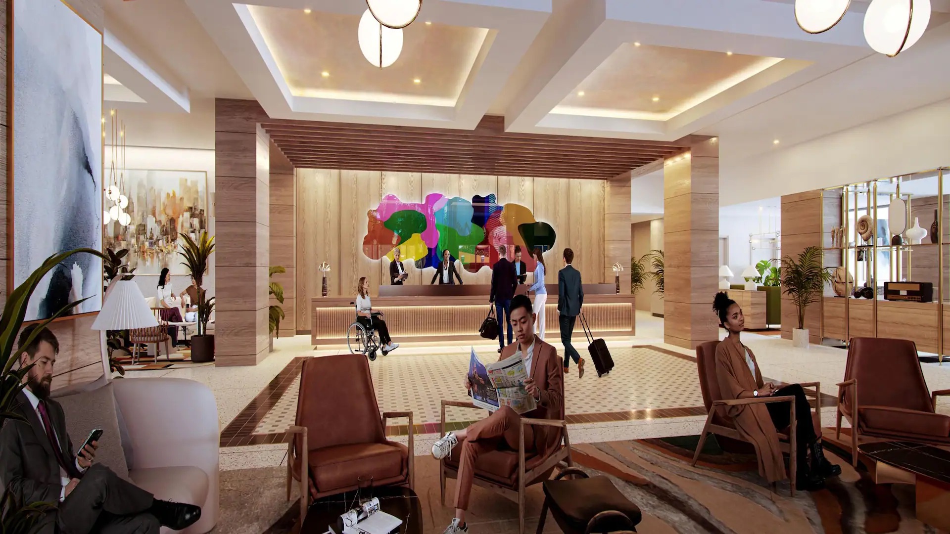 Hyatt Regency Times Square Lobby Hyatt Regency Times Square Lobby