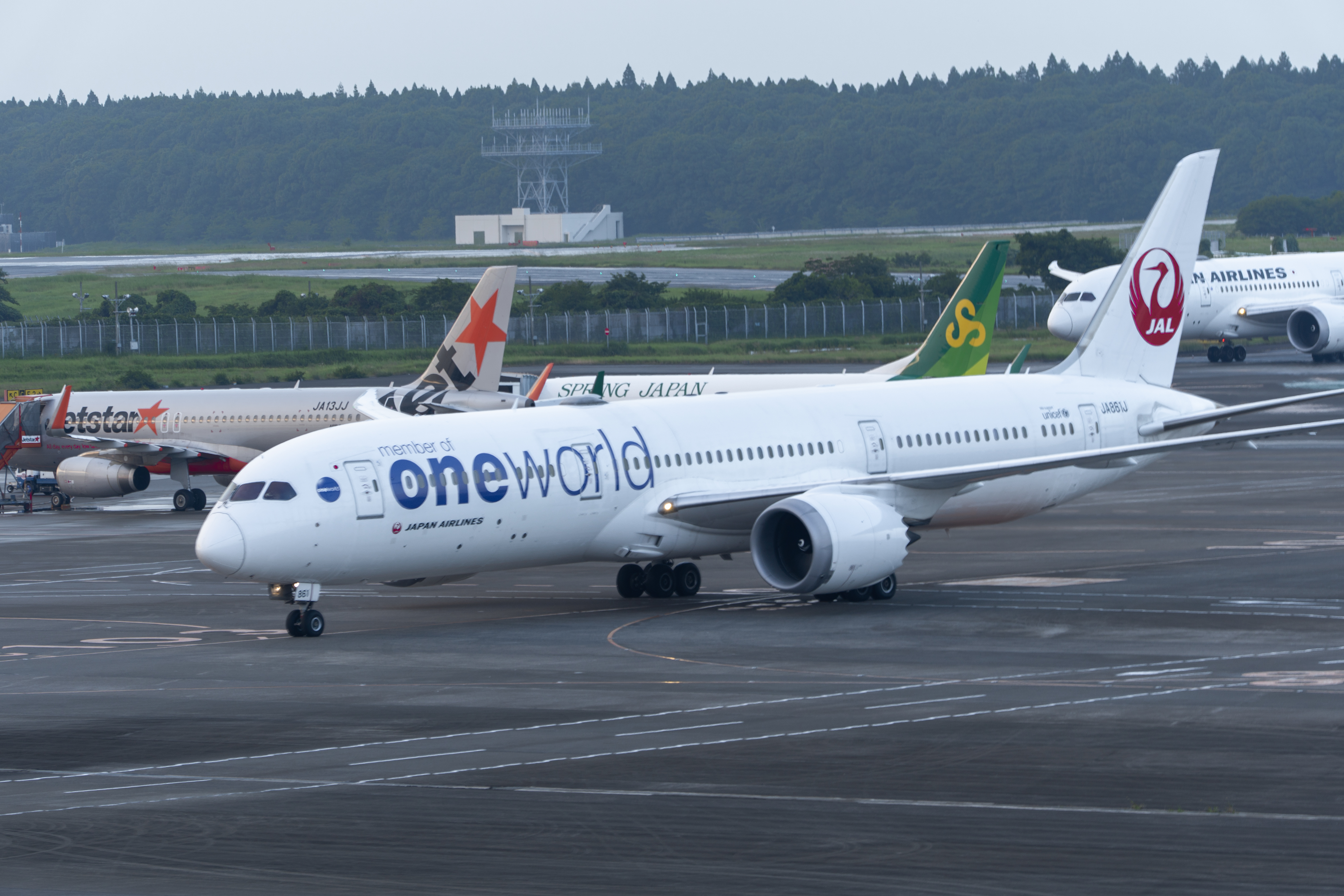 Japan Airlines oneworld NRT 787 Japan Airlines oneworld NRT 787