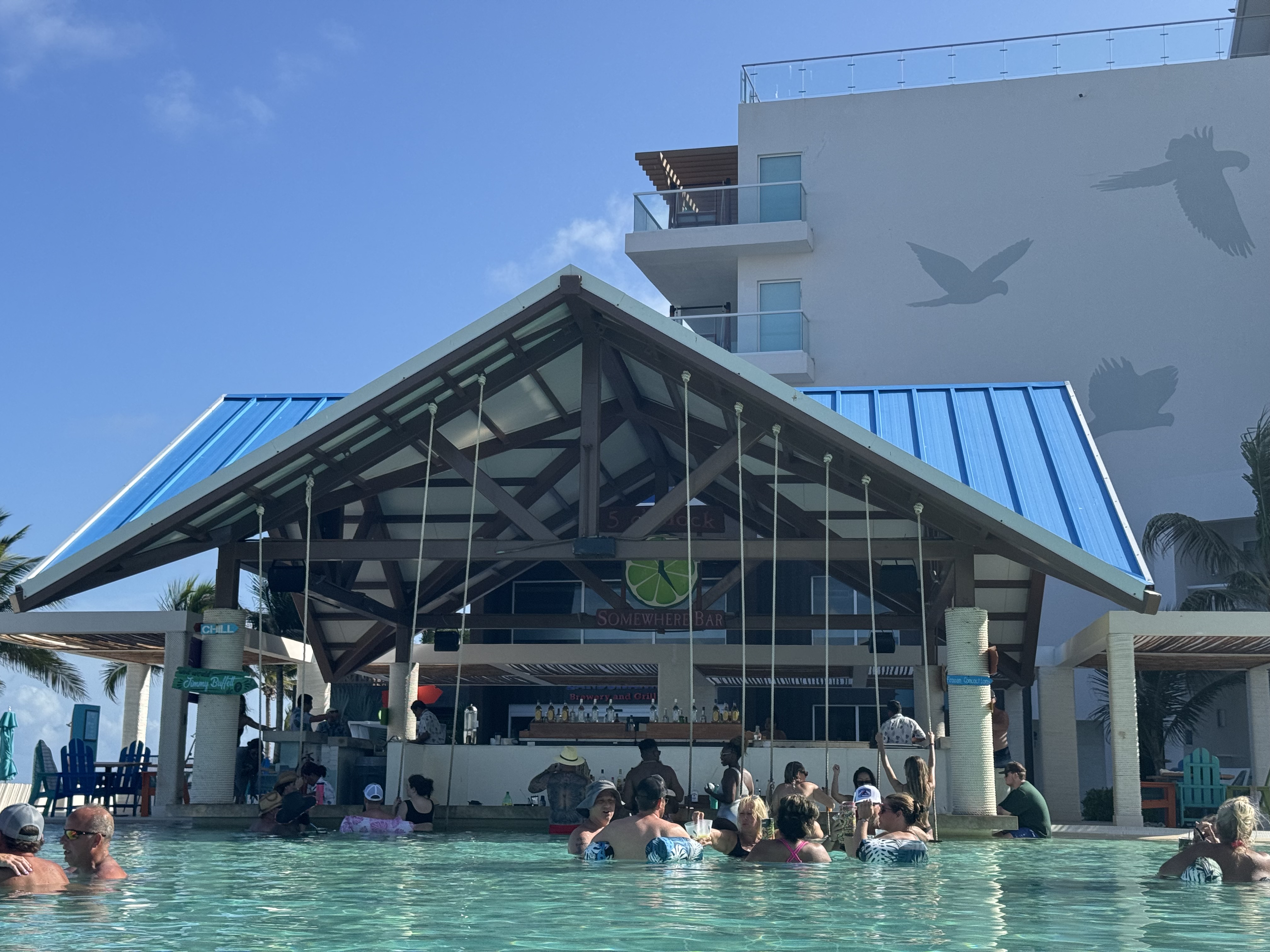 Margaritaville Island Reserve Riviera Maya 5 o clock somewhere bar