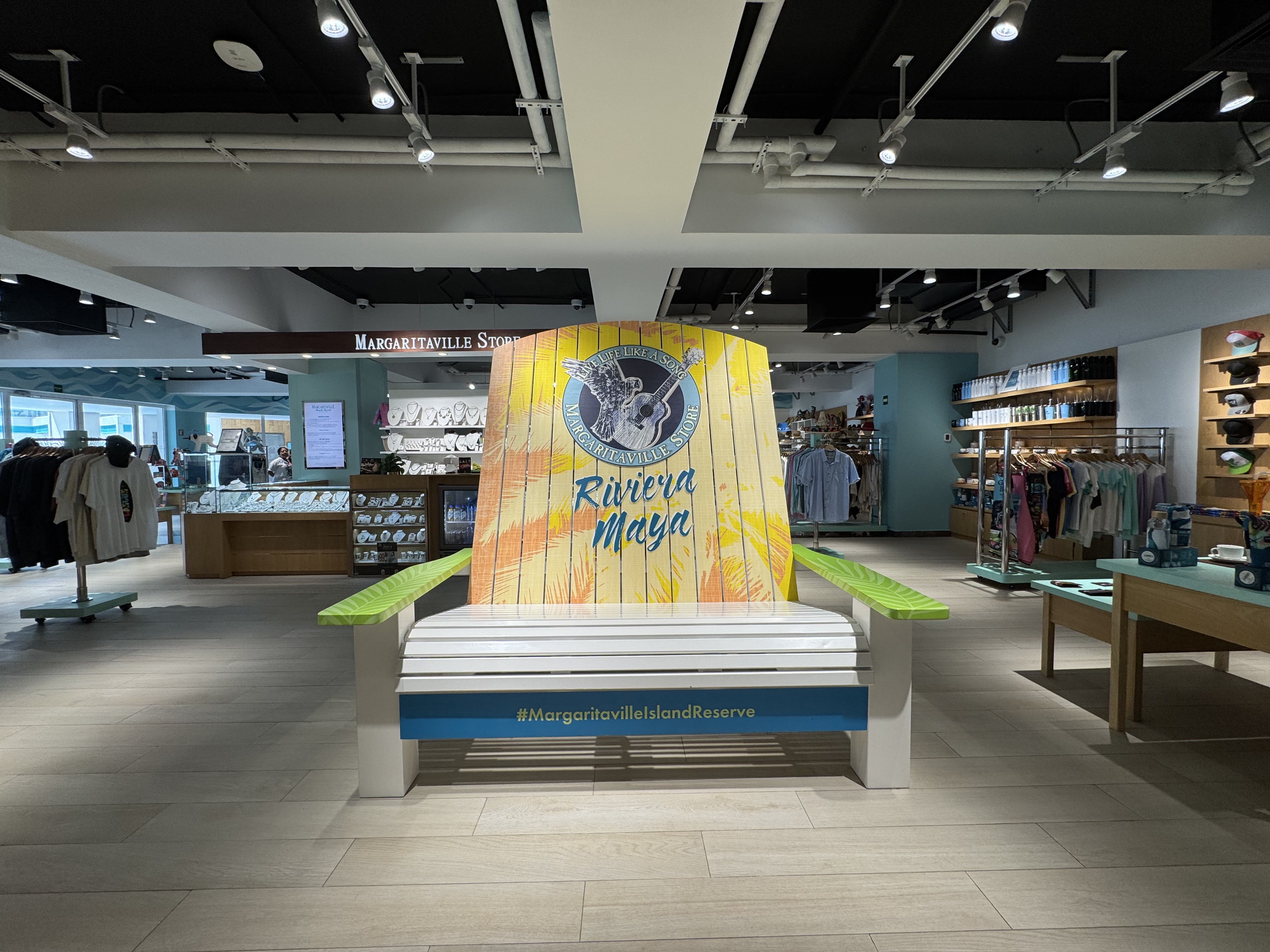 Margaritaville Island Reserve Riviera Maya Inside Store Chair