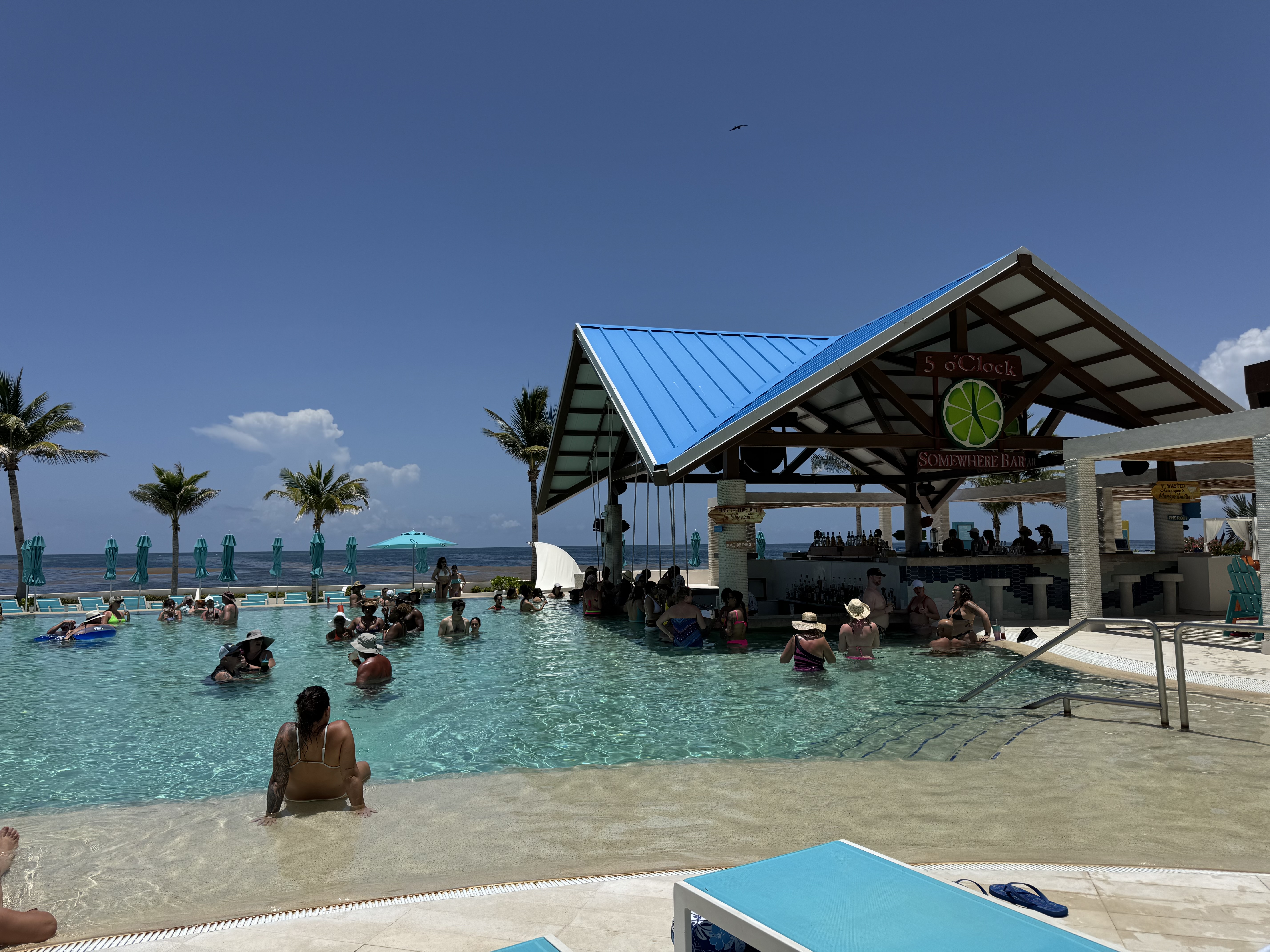 Margaritaville Island Reserve Riviera Maya Main Pool During the Day