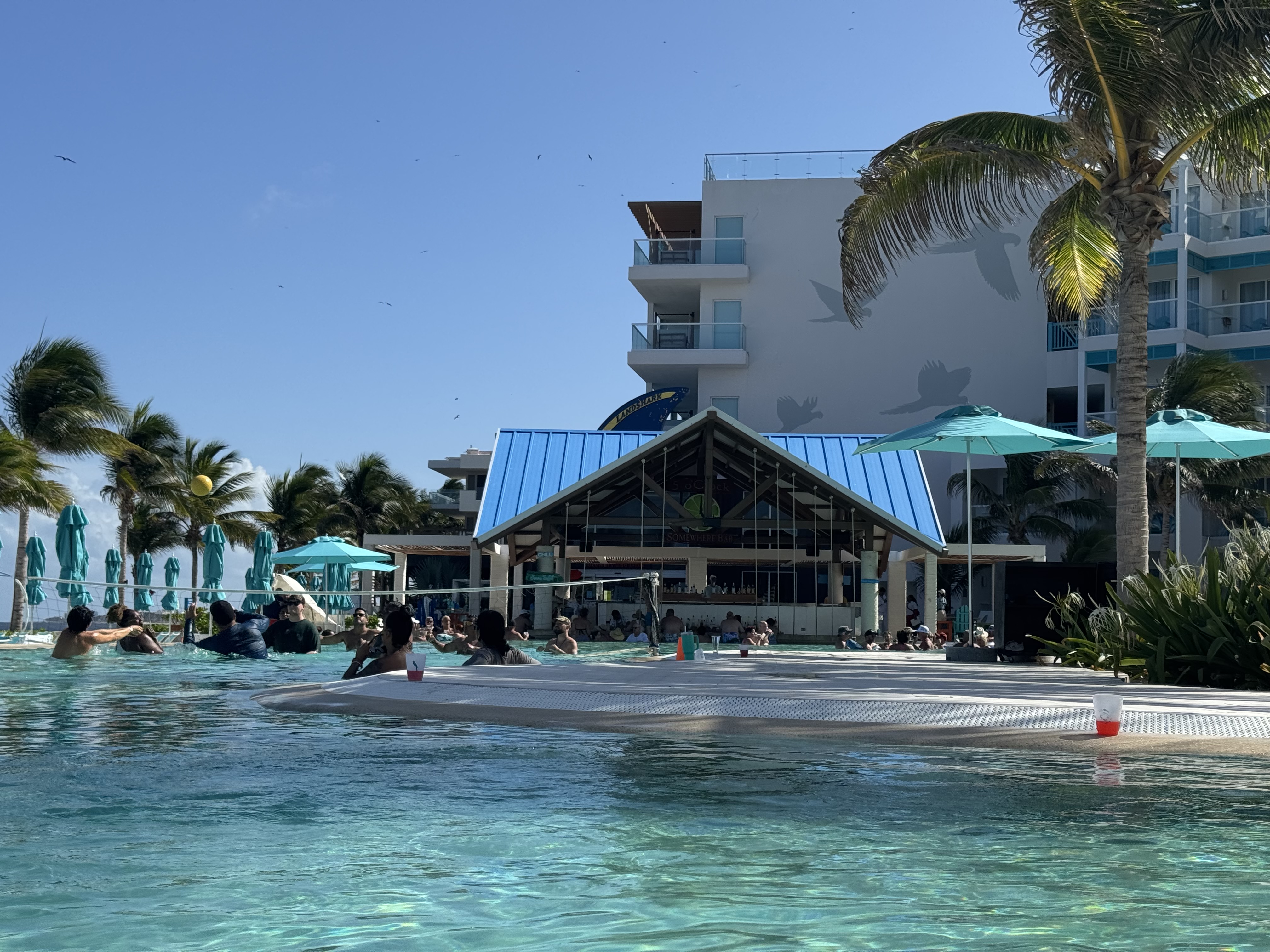 Margaritaville Island Reserve Riviera Maya Main Pool Sitting