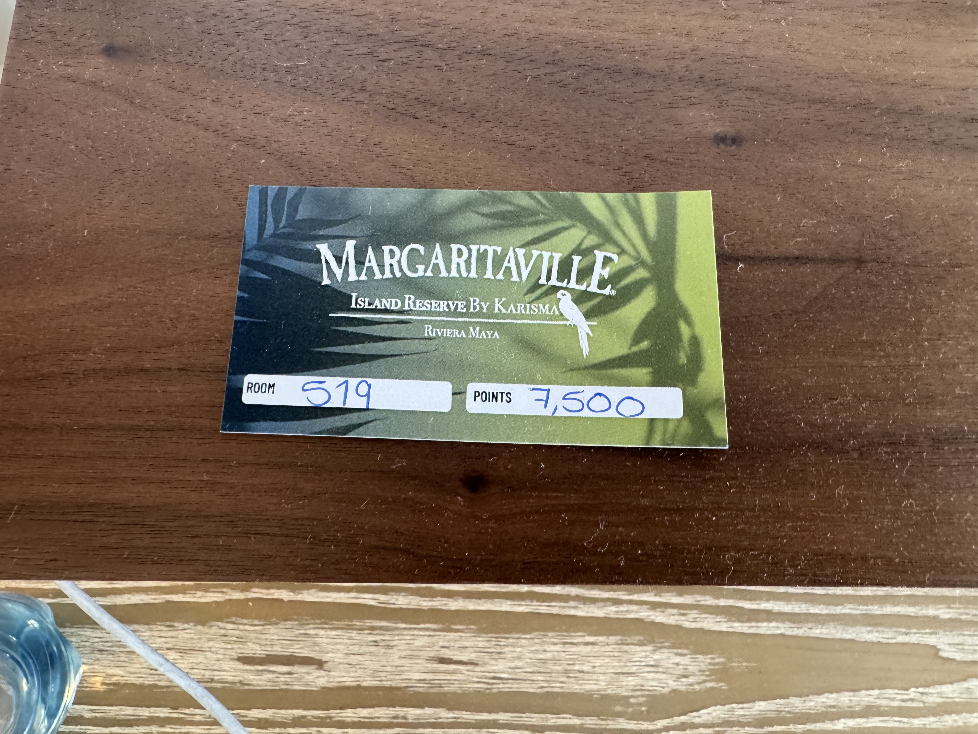 Margaritaville Resort Points System