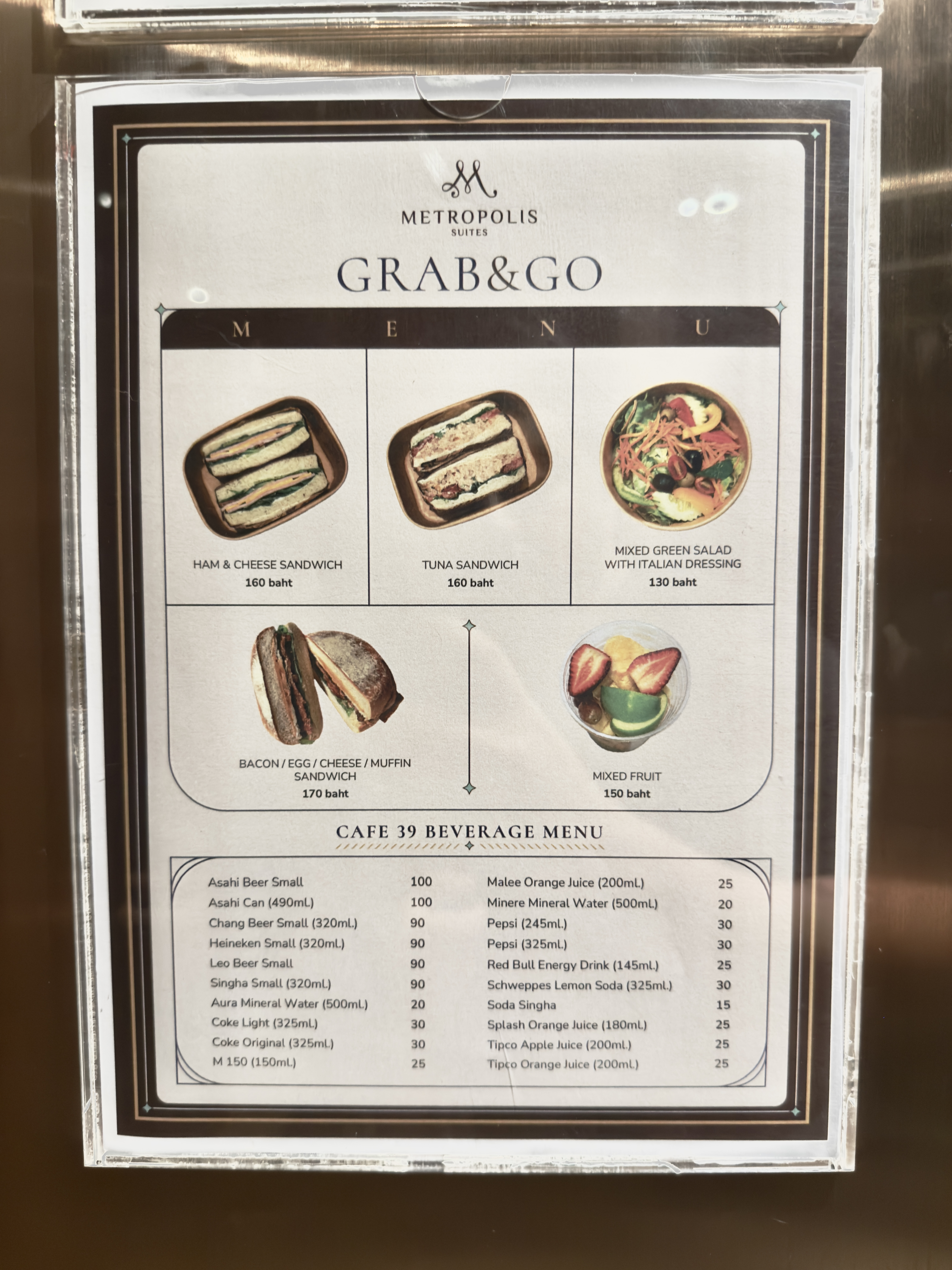 Metropolis Suites Bangkok grab and go