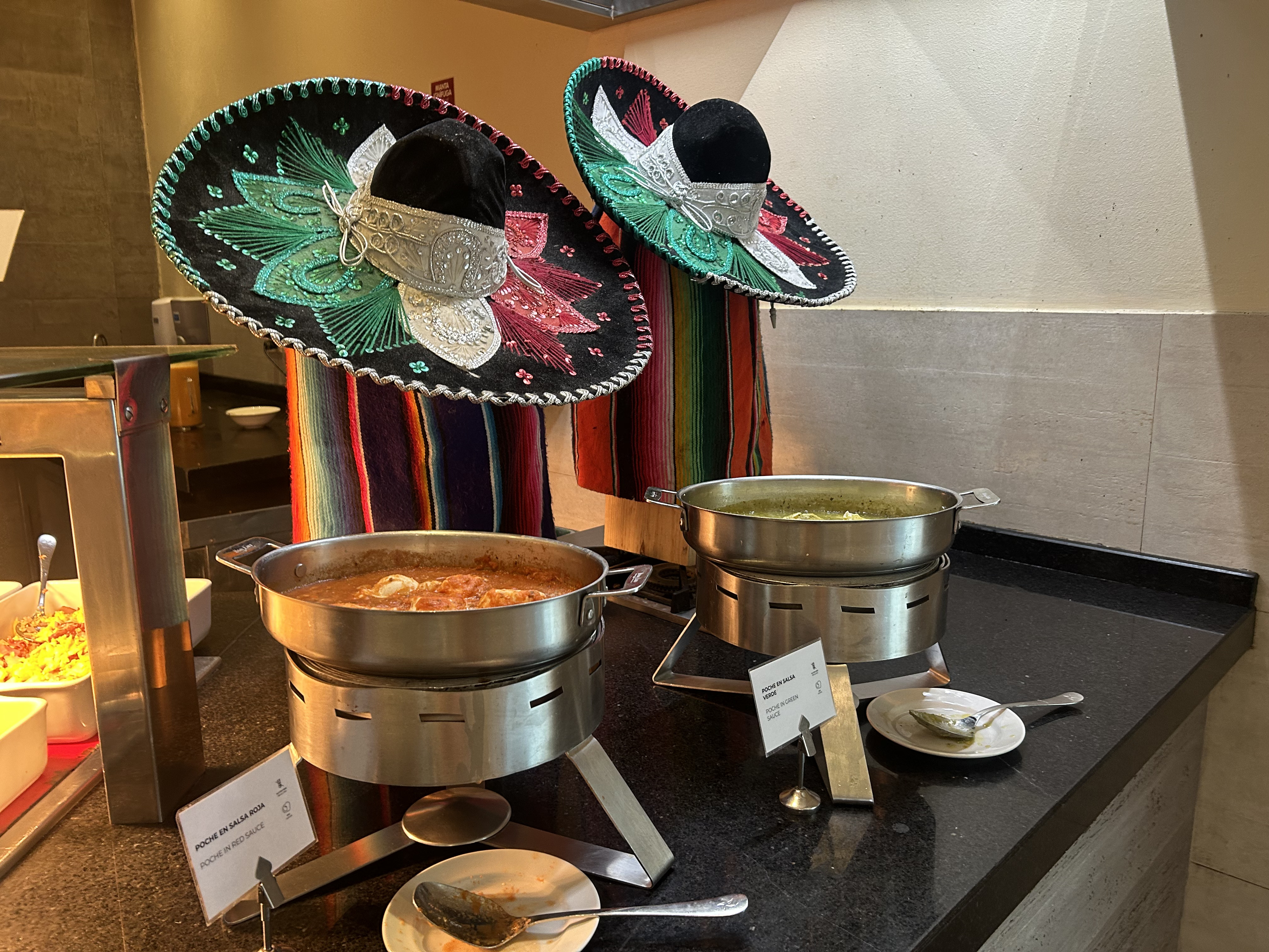 Mexican breakfast buffet Iberostar Waves Quetzal
