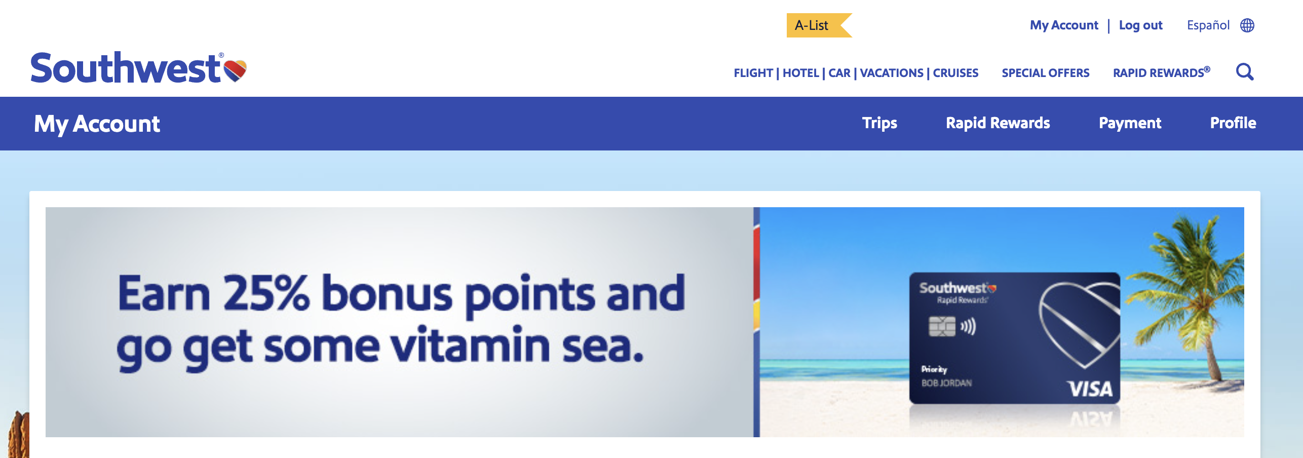 New Southwest credit card promo New Southwest credit card promo