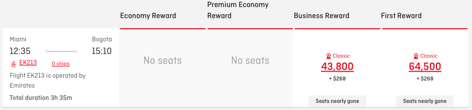 Qantas Emirates Award Prices 1 Qantas Emirates Award Prices 1
