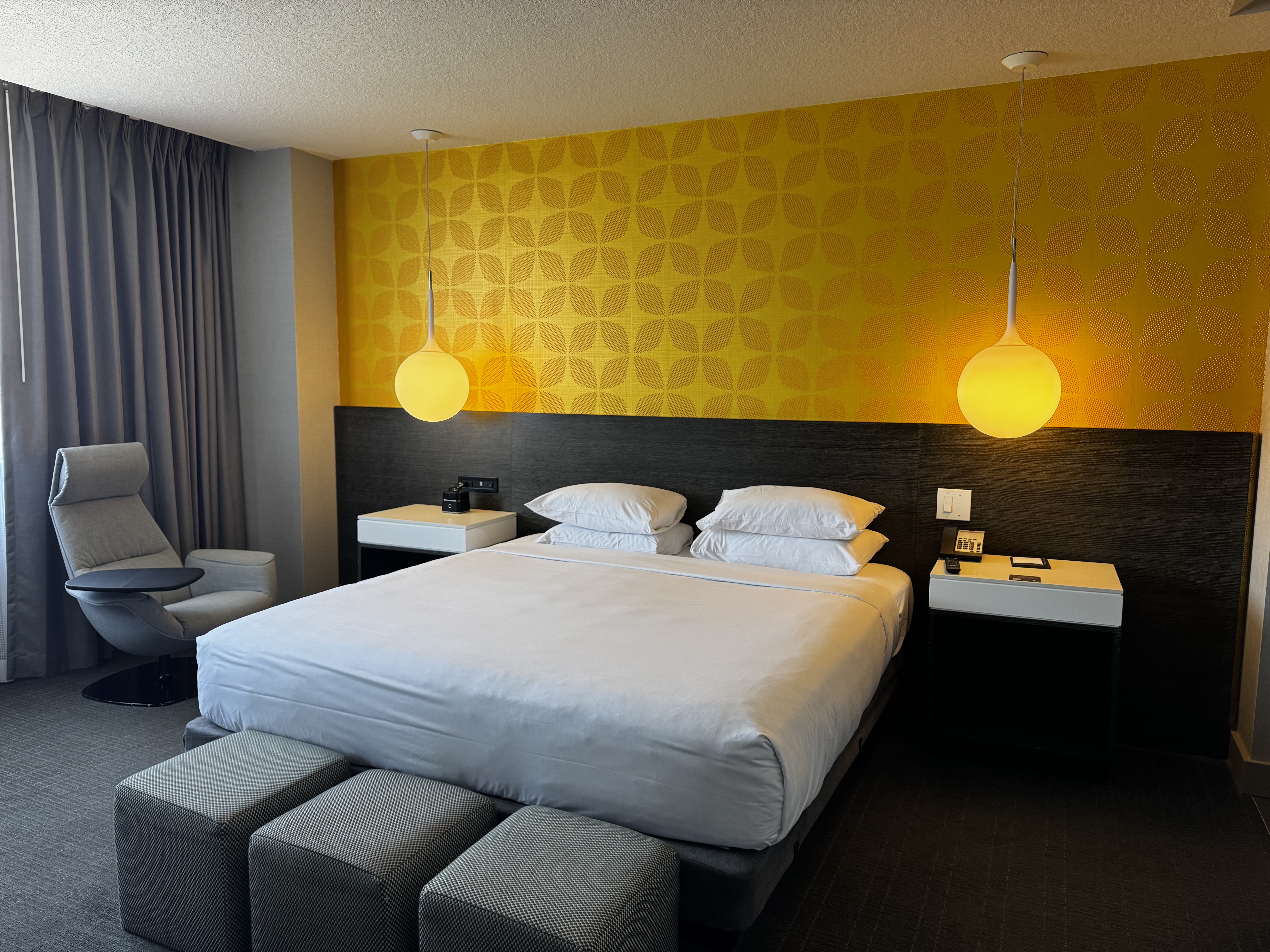 Regency Suite bedroom at Hyatt Regency LAX