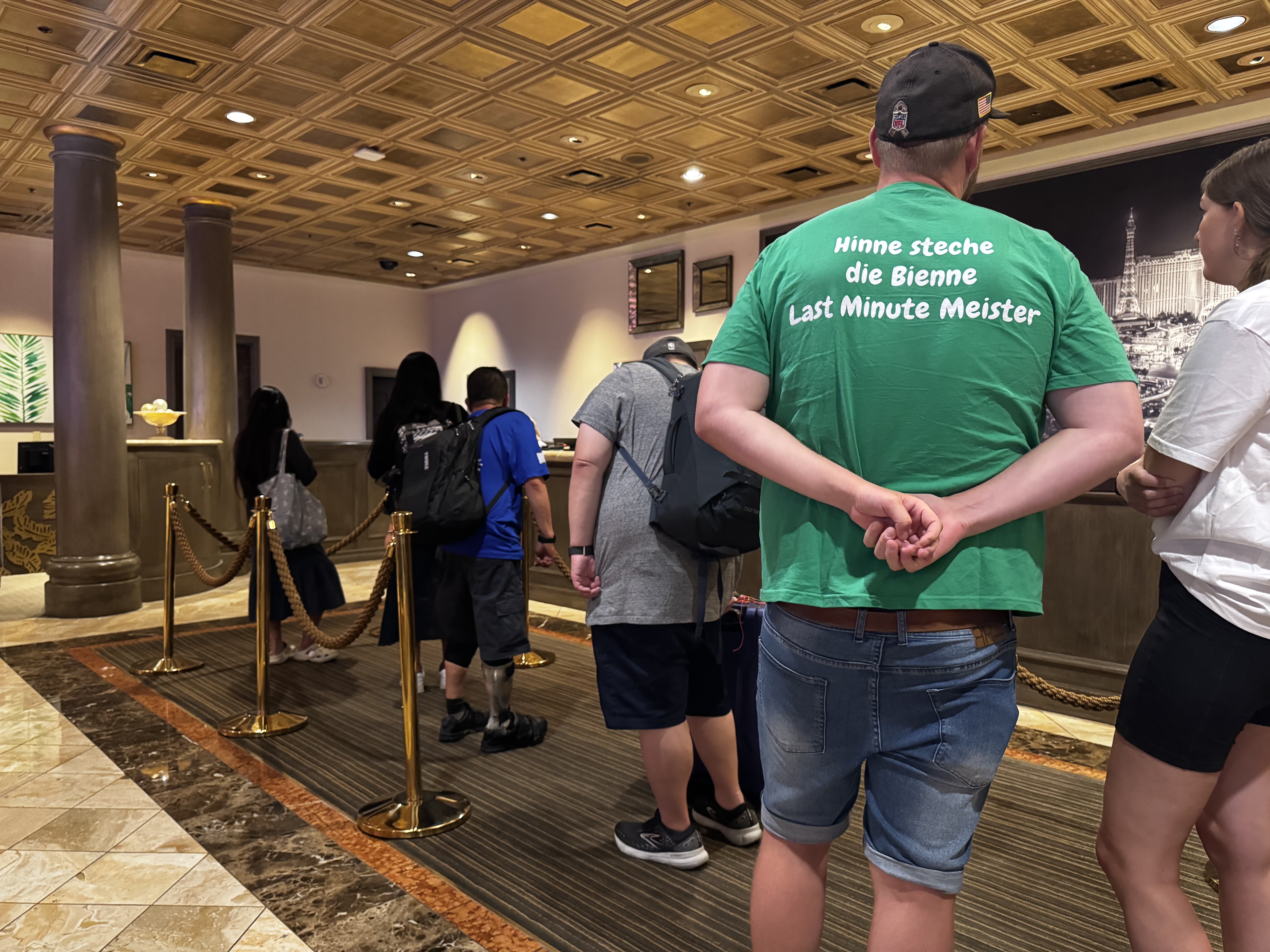 Rio Hotel Casino Destination Hyatt VIP line