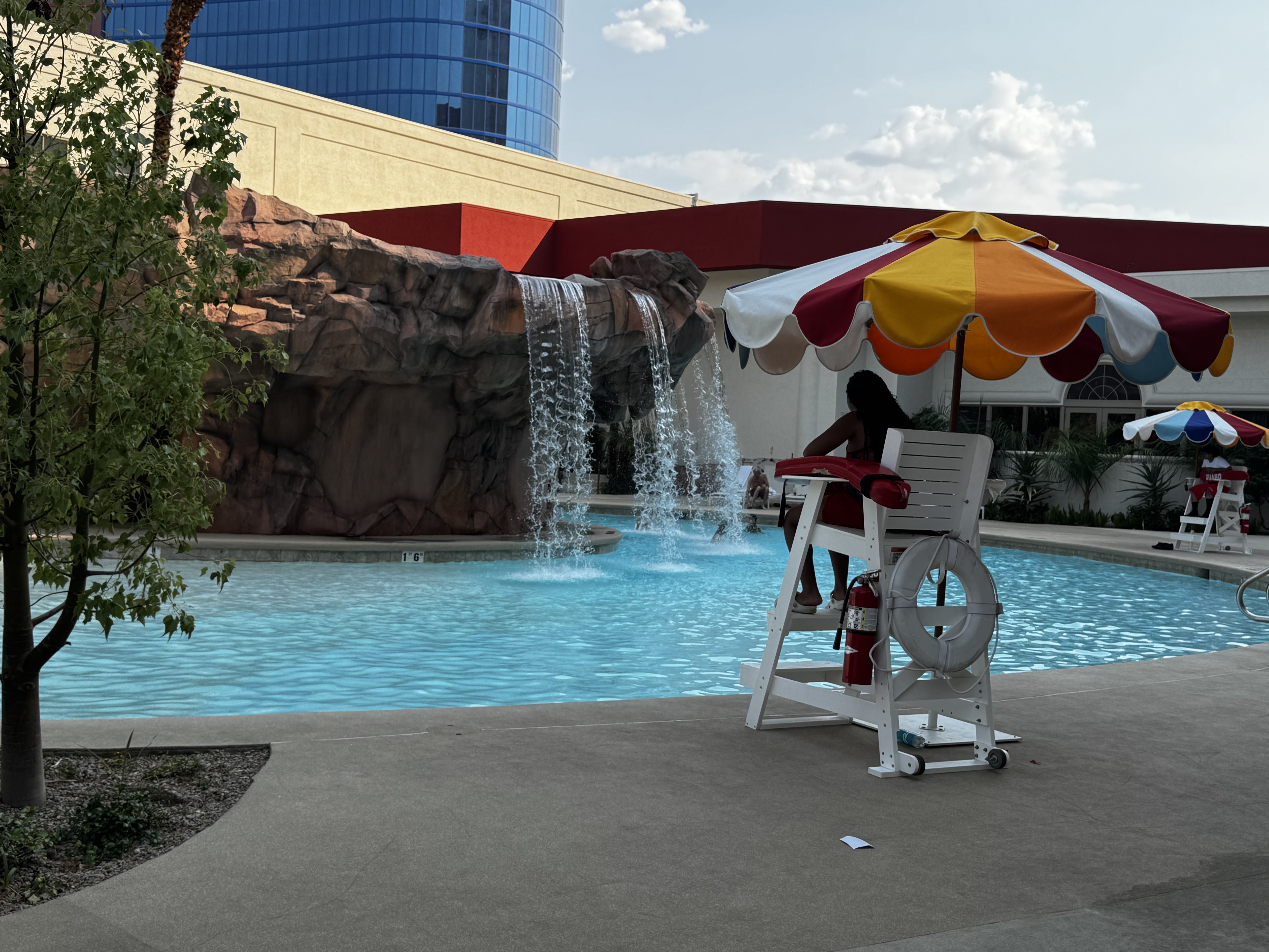 Rio Hotel Casino Destination Hyatt pool lifeguard