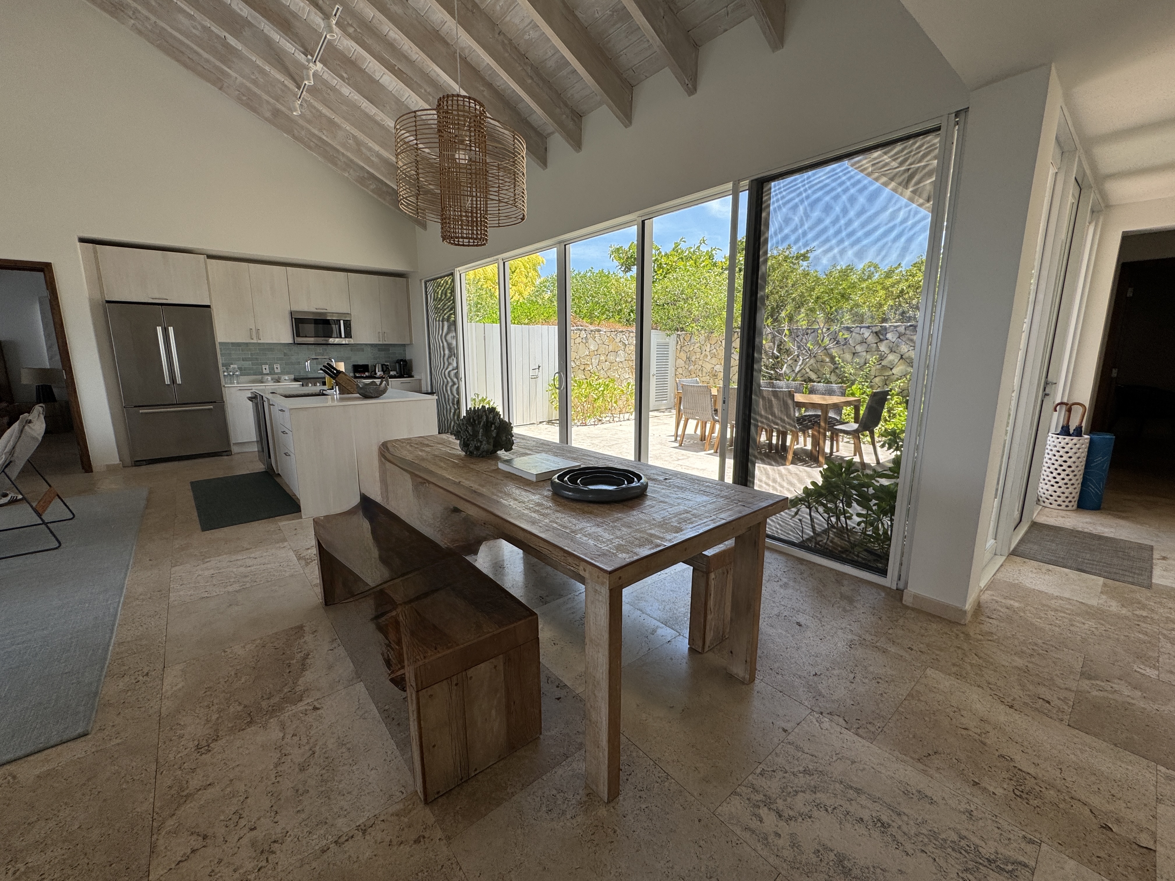 Sailrock South Caicos Kitchen and Table