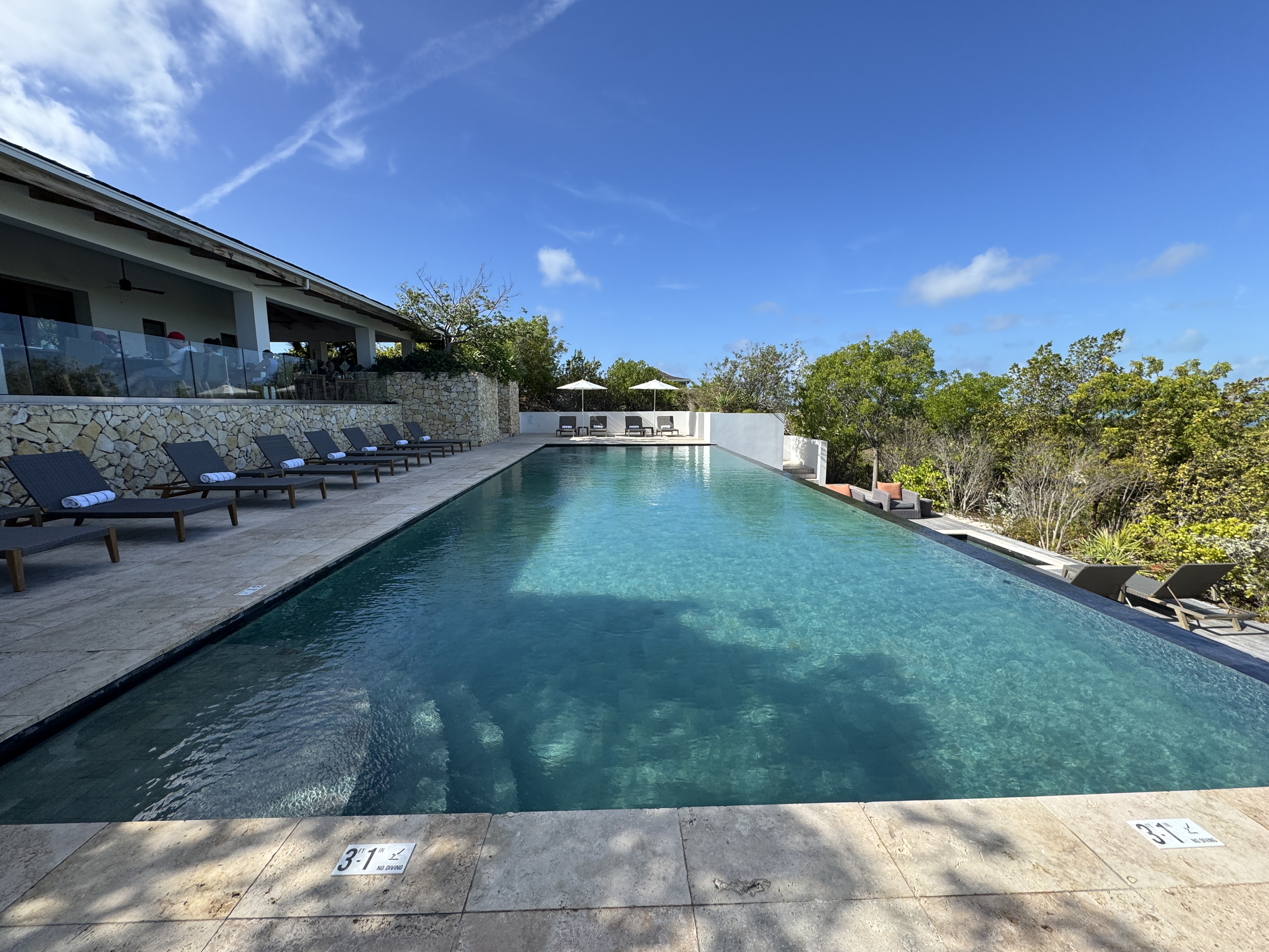 Sailrock South Caicos Main Resort Pool Angle