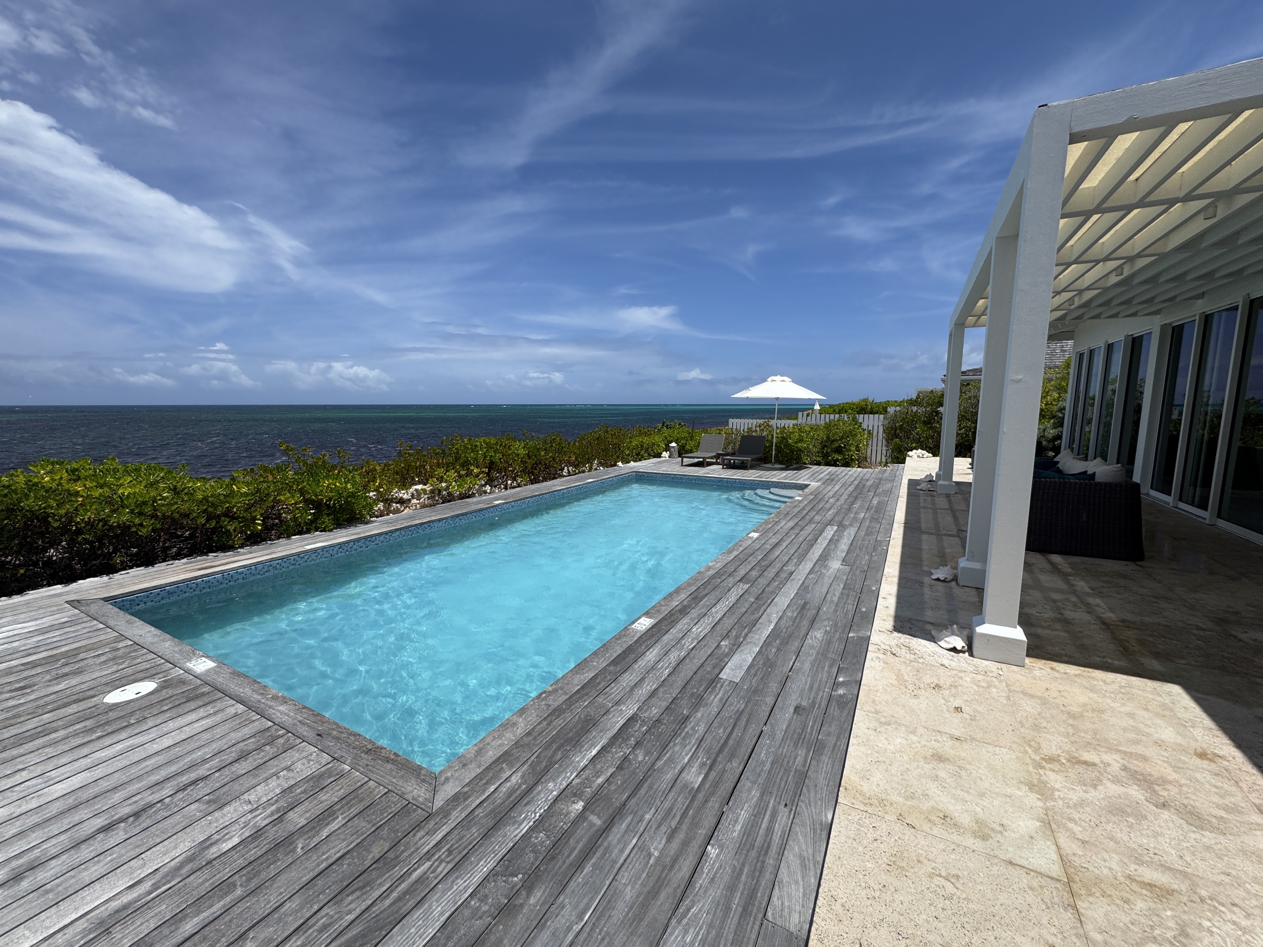 Sailrock South Caicos villa private pool