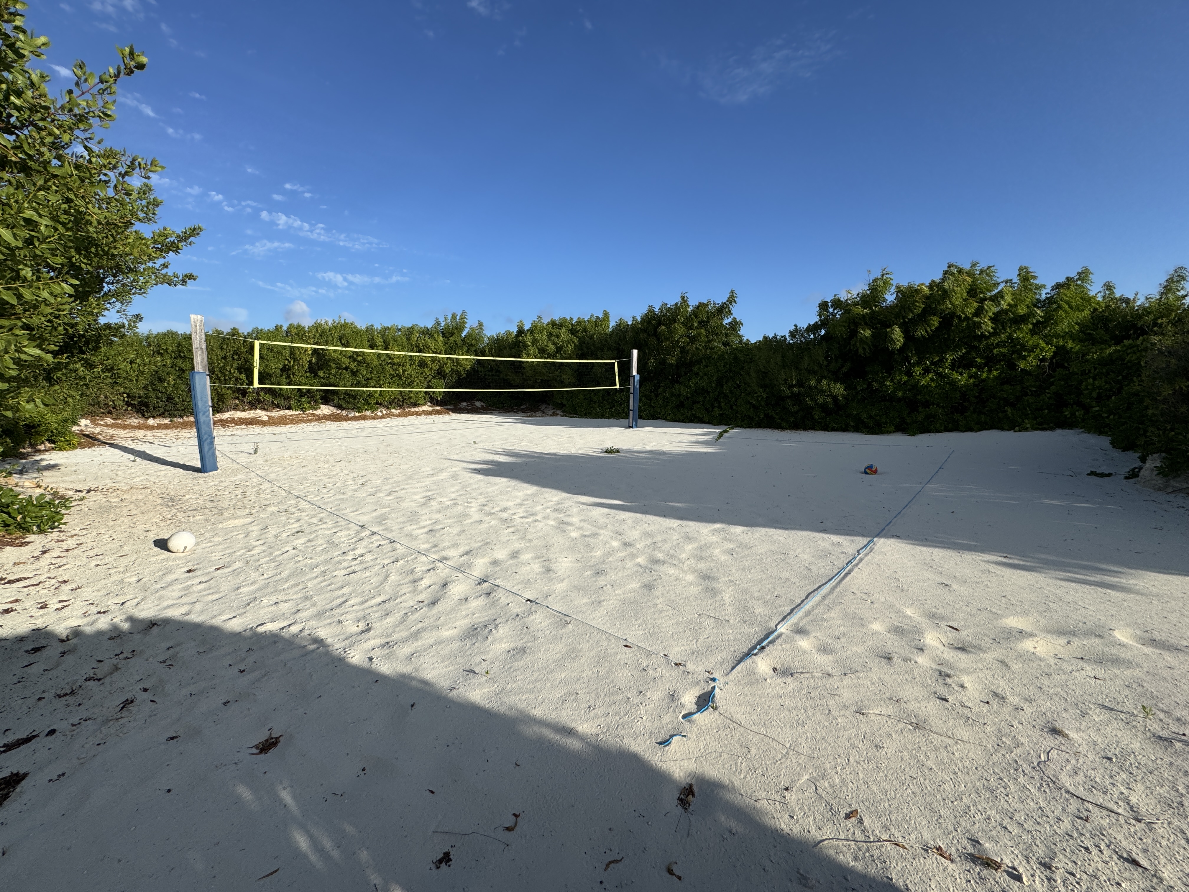 Sailrock South Caicos volleyball court