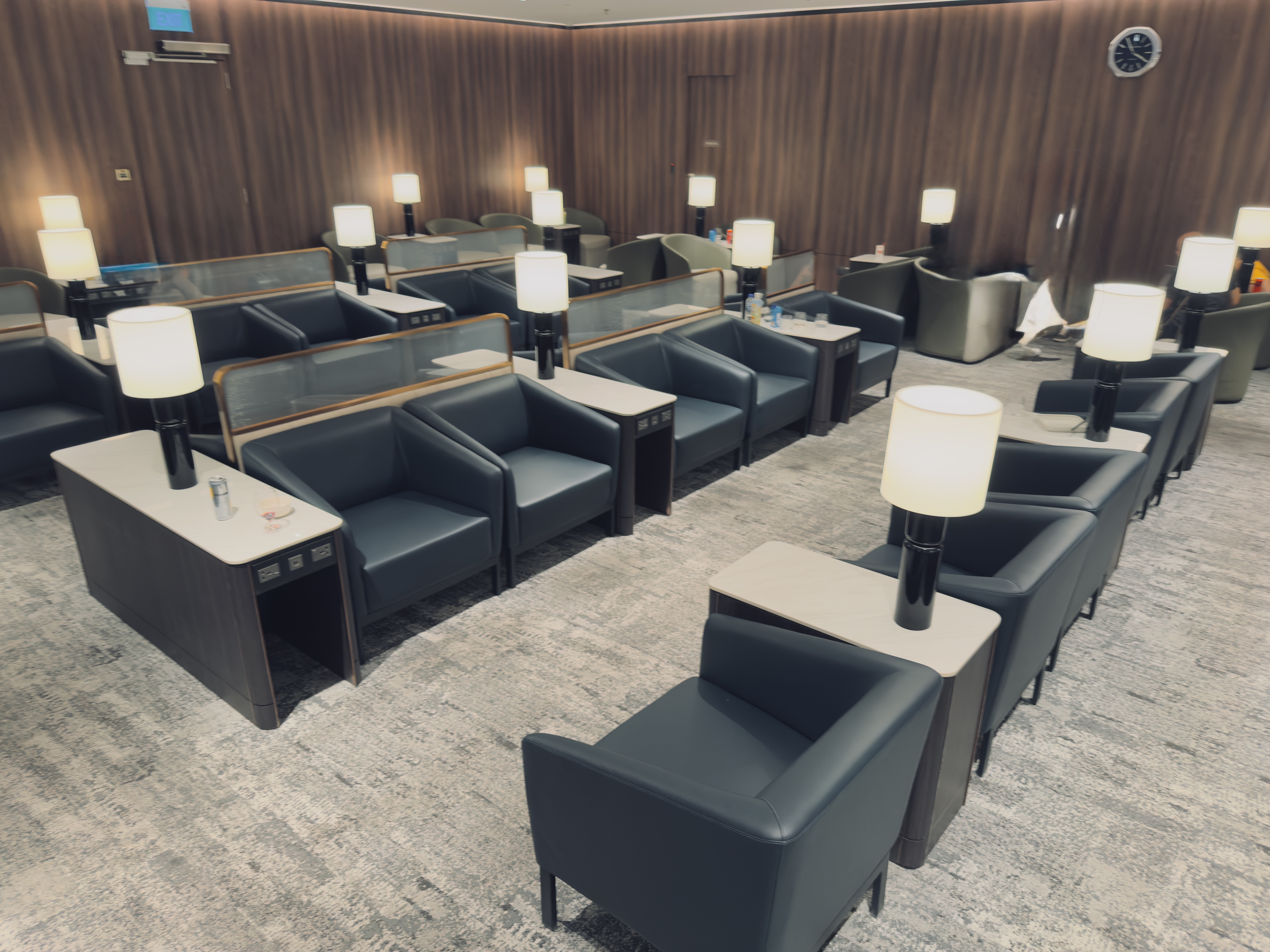 Singapore KrisSilver Lounge Changi T2 seating Singapore KrisSilver Lounge Changi T2 seating
