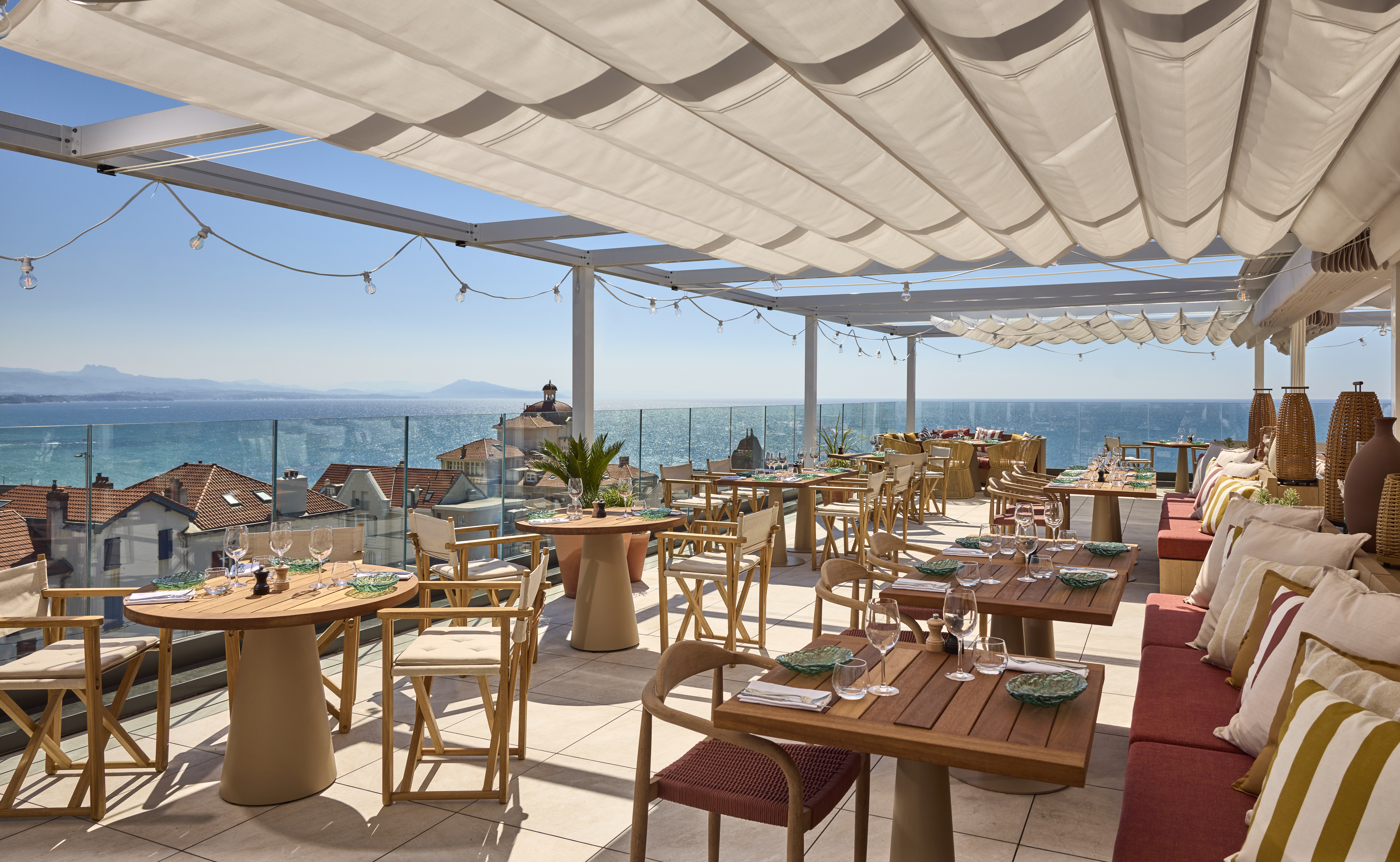 Talaia Hotel Spa Biarritz Talaia Hotel Spa Biarritz rooftop dining