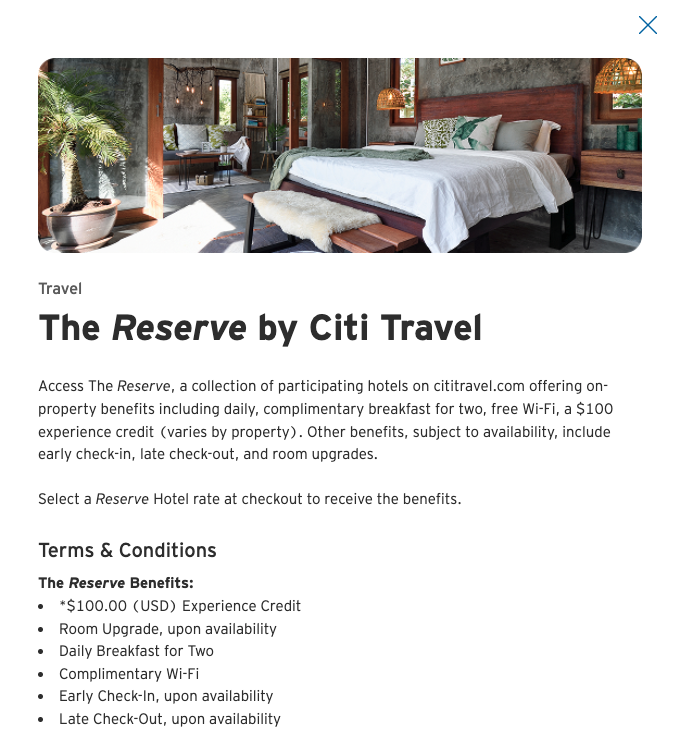 The Reserve by Citi Travel The Reserve by Citi Travel