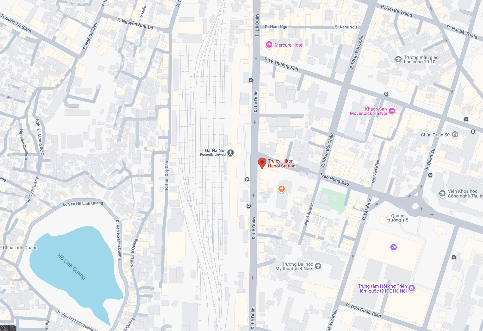 Tru by Hilton Hanoi Station Google Maps