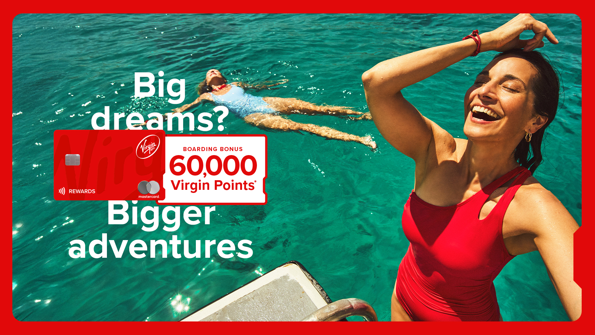 Virgin Mastercard Boarding Bonus 60k offer Virgin Mastercard Boarding Bonus 60k offer