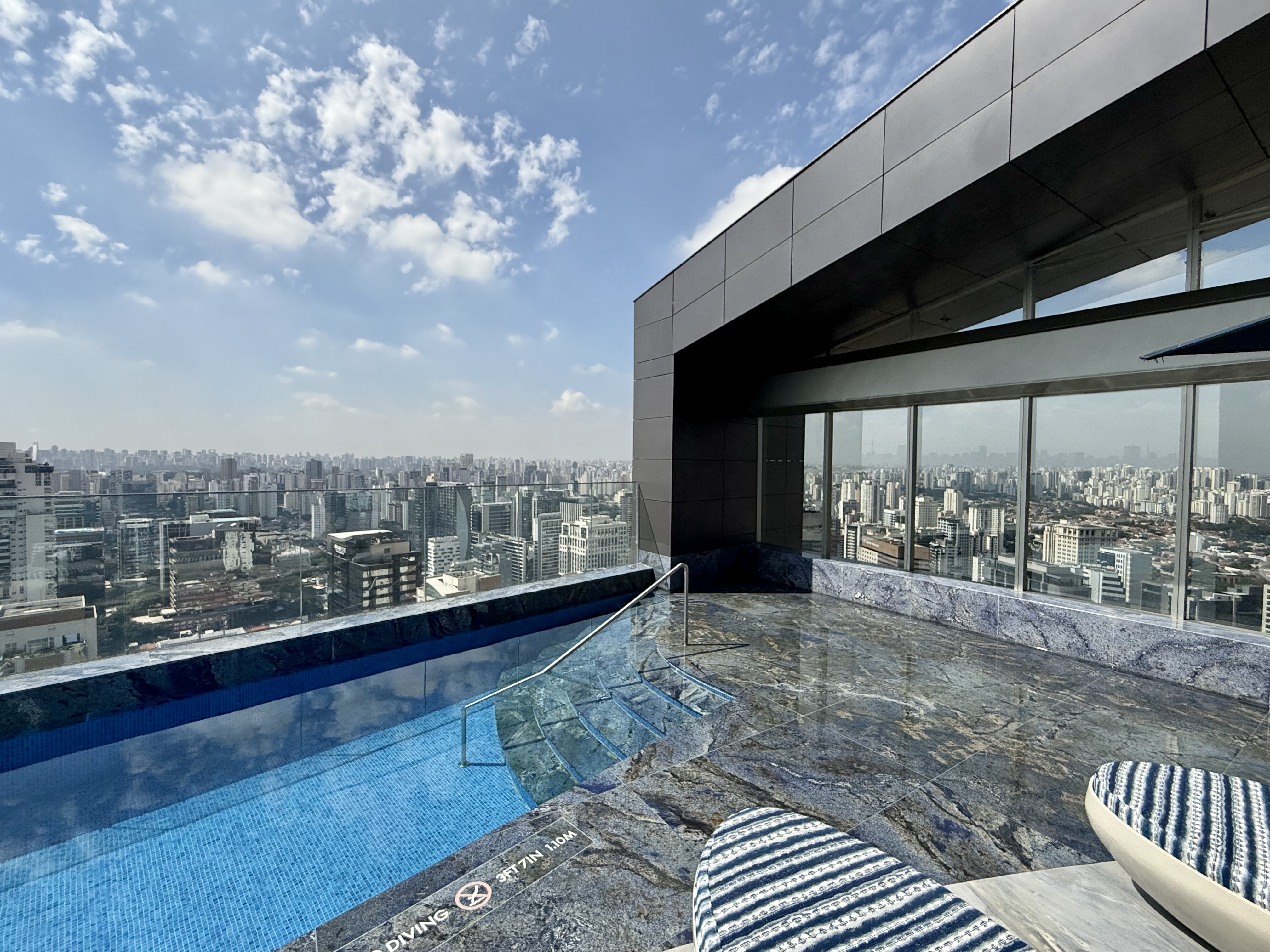 W Sao Paulo rooftop pool W Sao Paulo rooftop pool