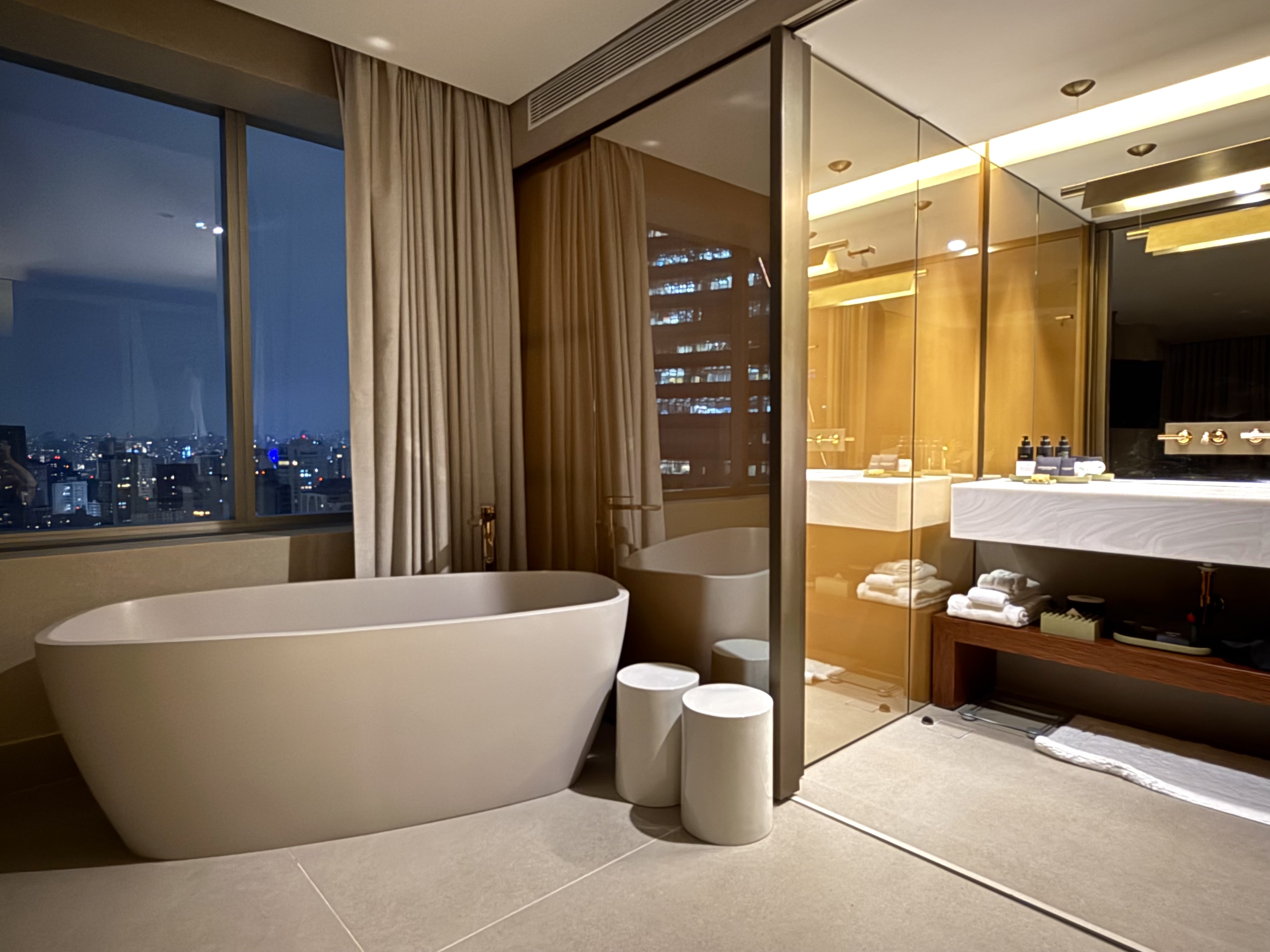 W Sao Paulo tub and bathroom W Sao Paulo tub and bathroom