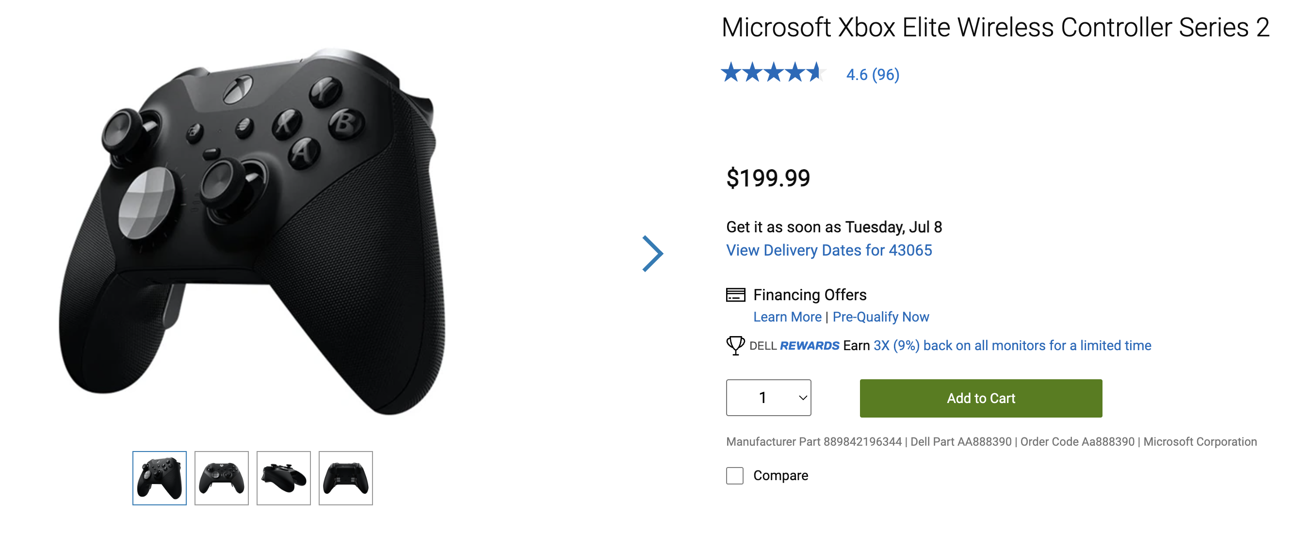 Microsoft Xbox controller Dell Xbox controller at Dell