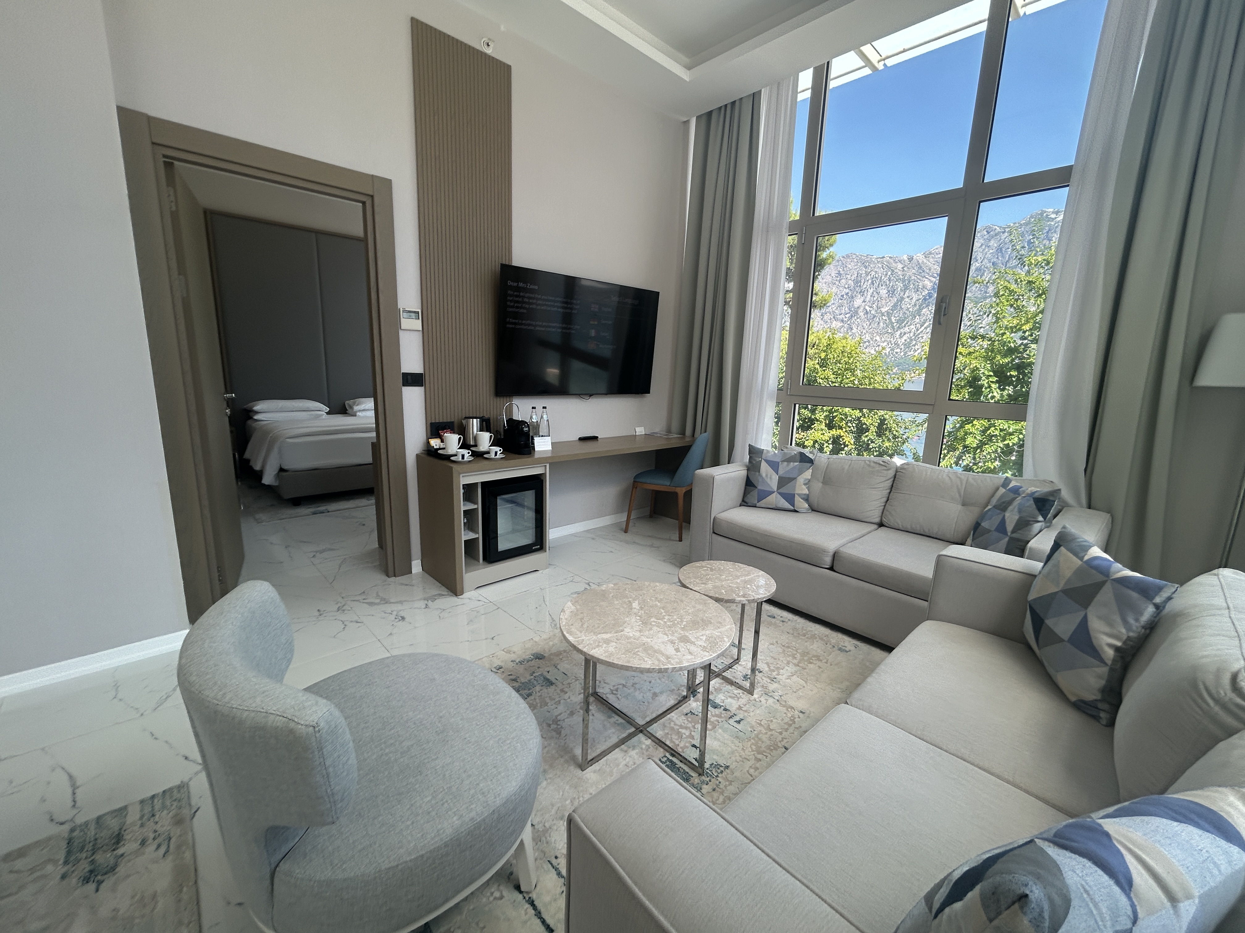 A look at the suite Hyatt Regency Kotor Bay Resort A look at the suite Hyatt Regency Kotor Bay Resort