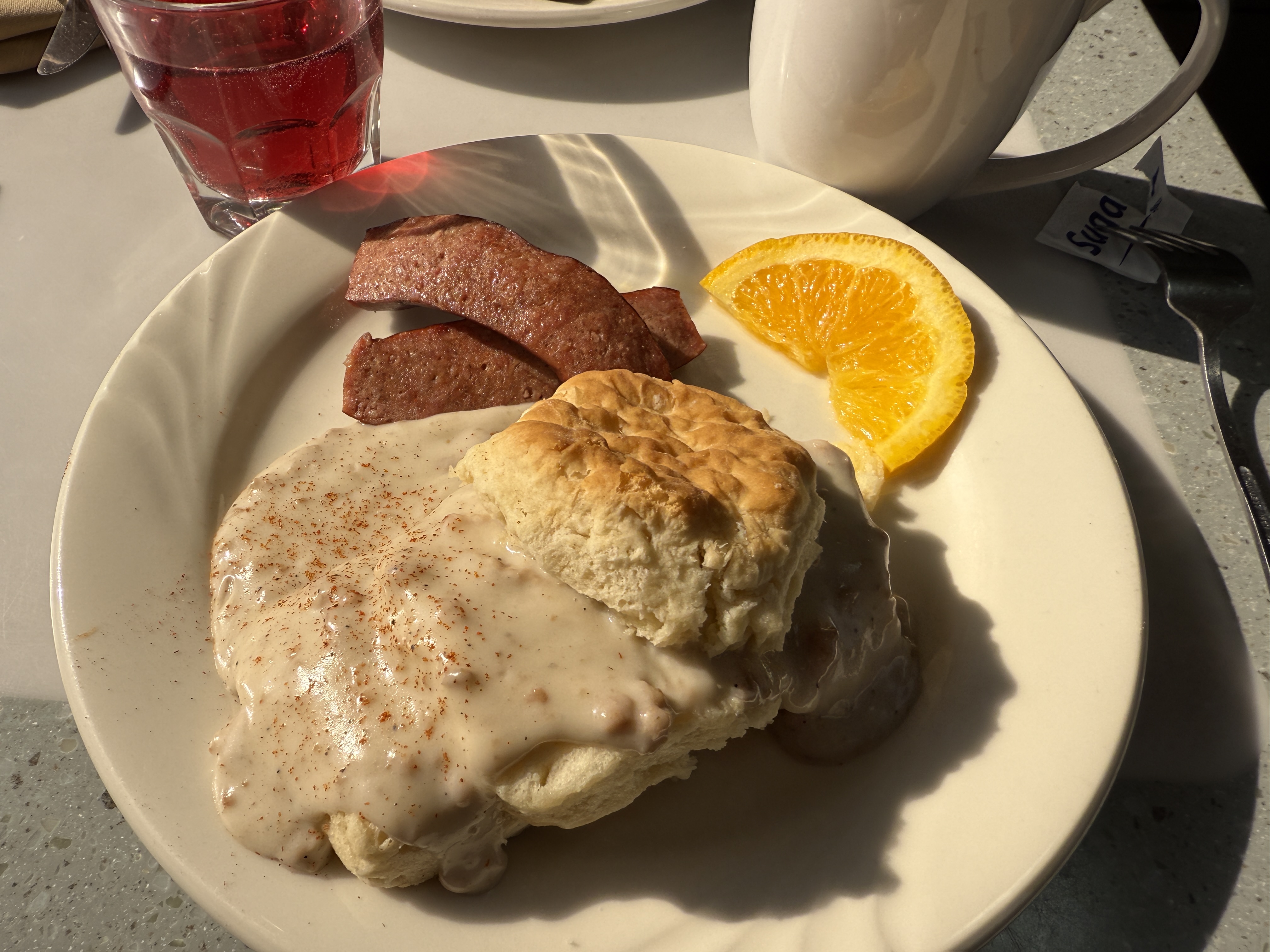 Alaska Railroad Breakfast