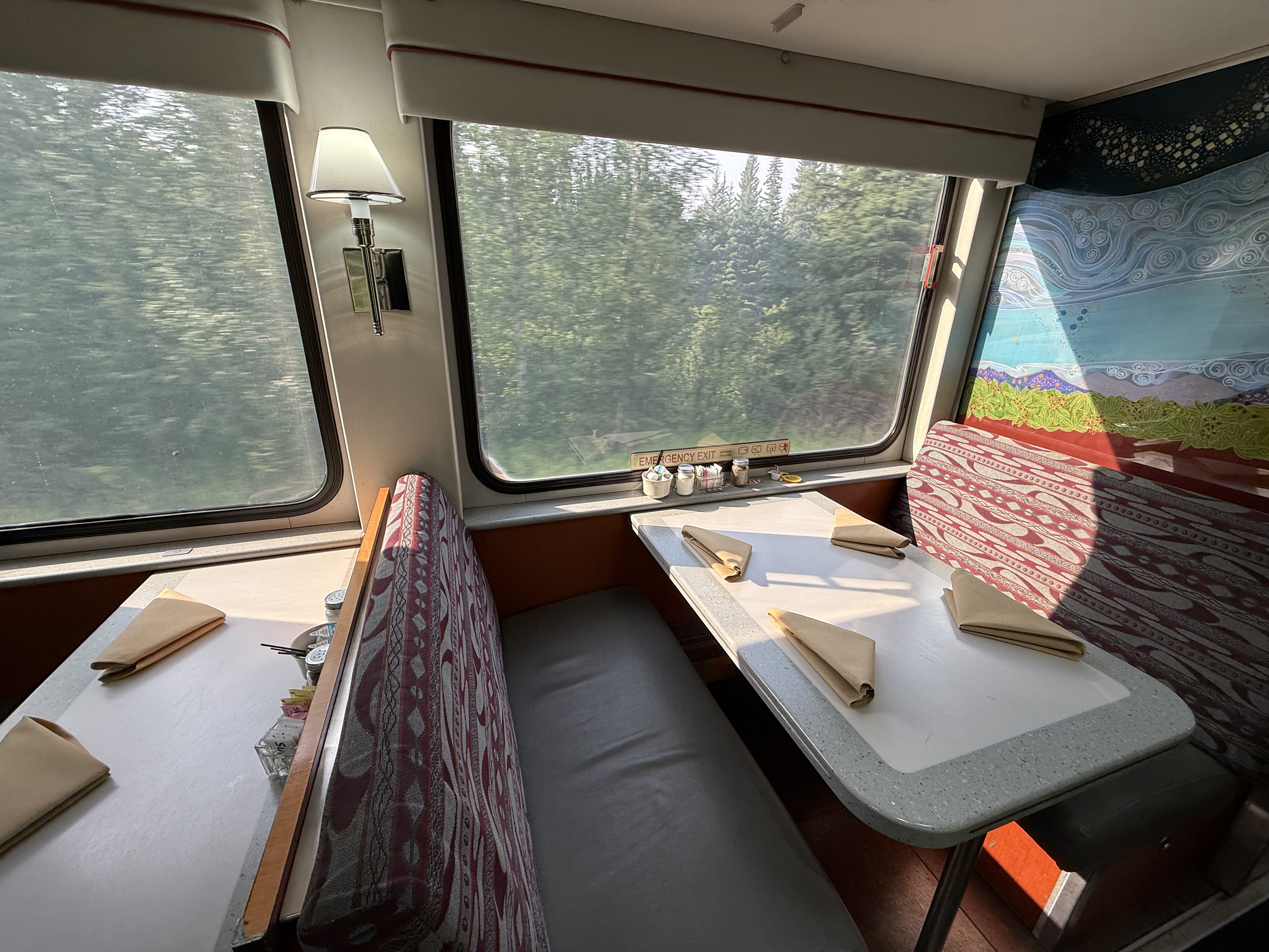 Alaska Railroad Onbaord Restaurant
