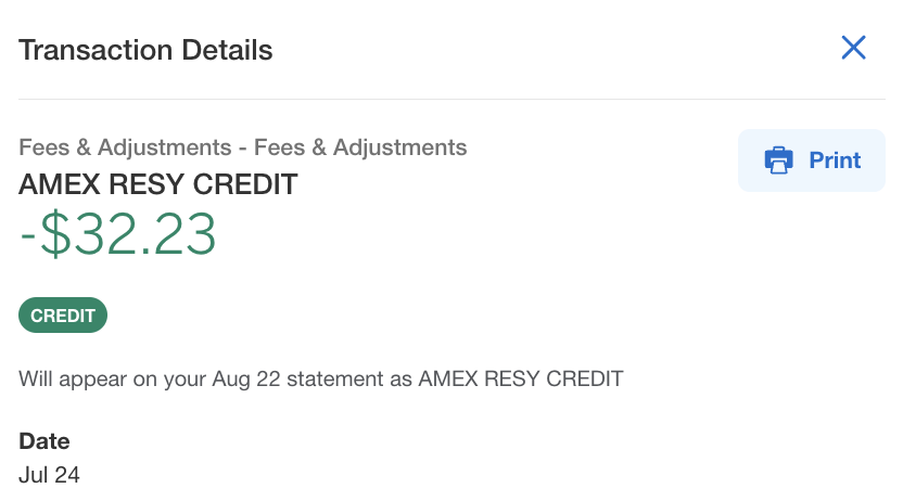 Amex Resy Statement Credit Amex Resy Statement Credit