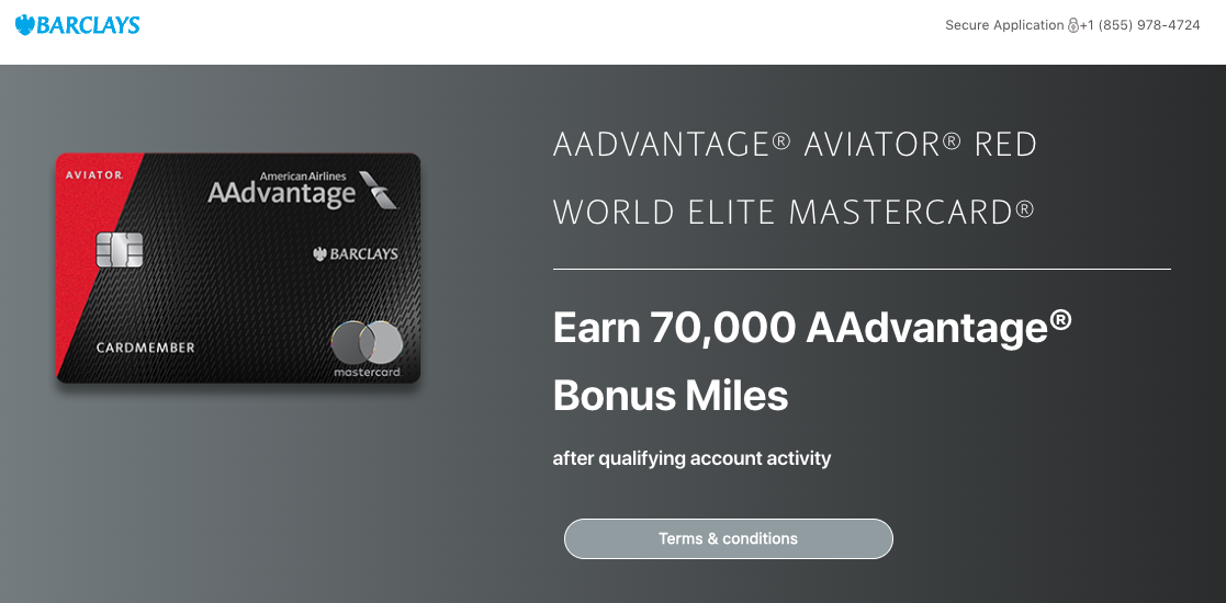 Barclays Aviator Red 70k offer August 2025 Barclays Aviator Red 70k offer August 2025