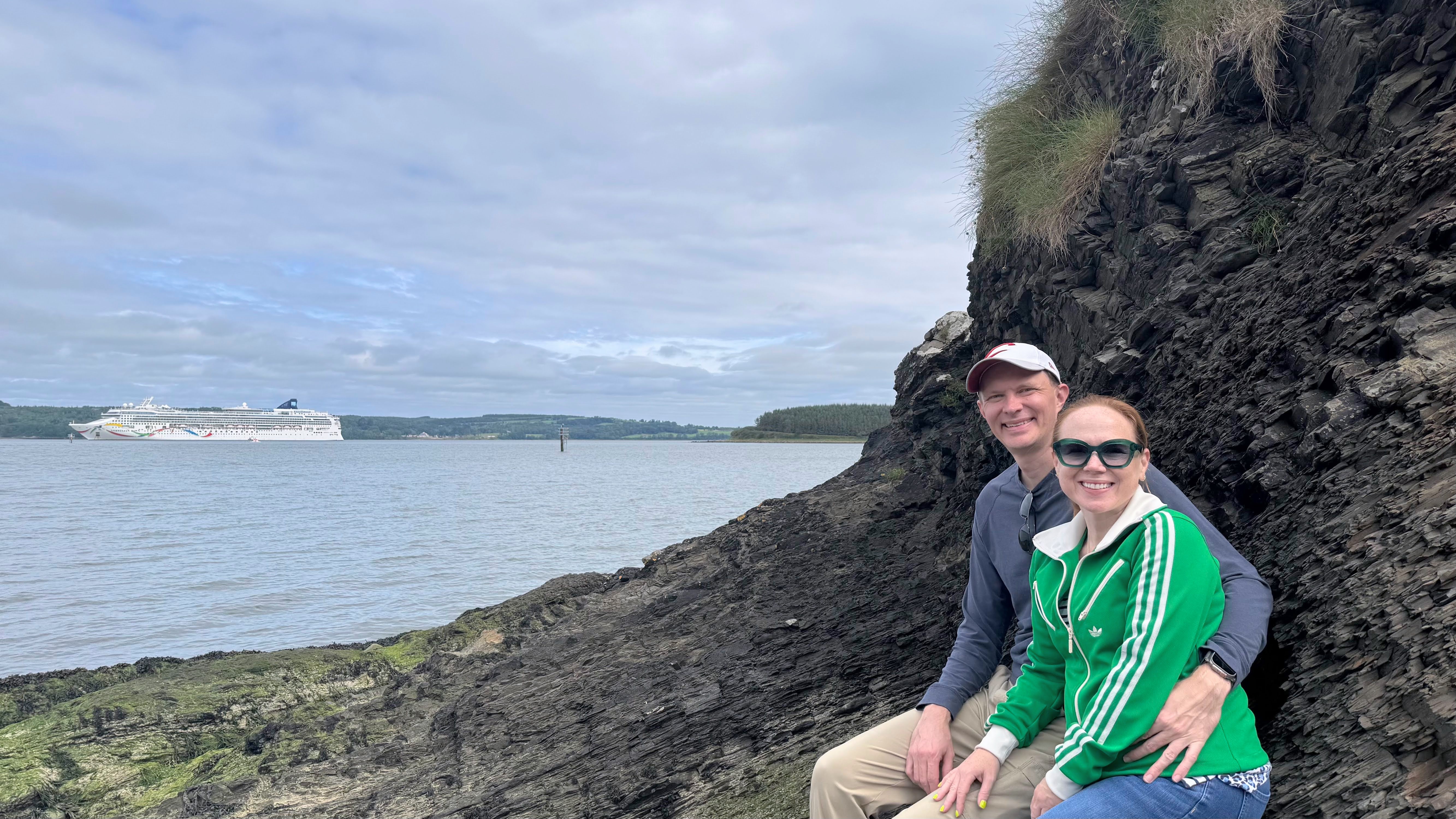 Beach near Foynes Ireland cruise port