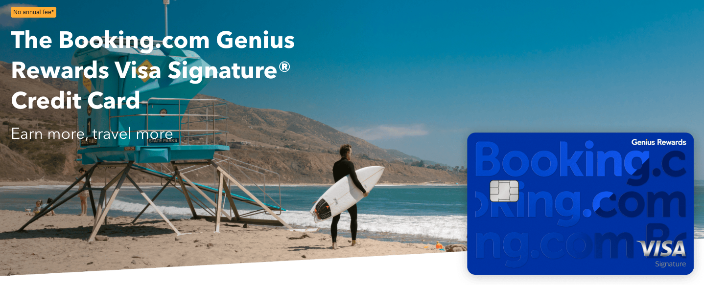 Booking.com new Genius Rewards credit card Booking.com new Genius Rewards credit card