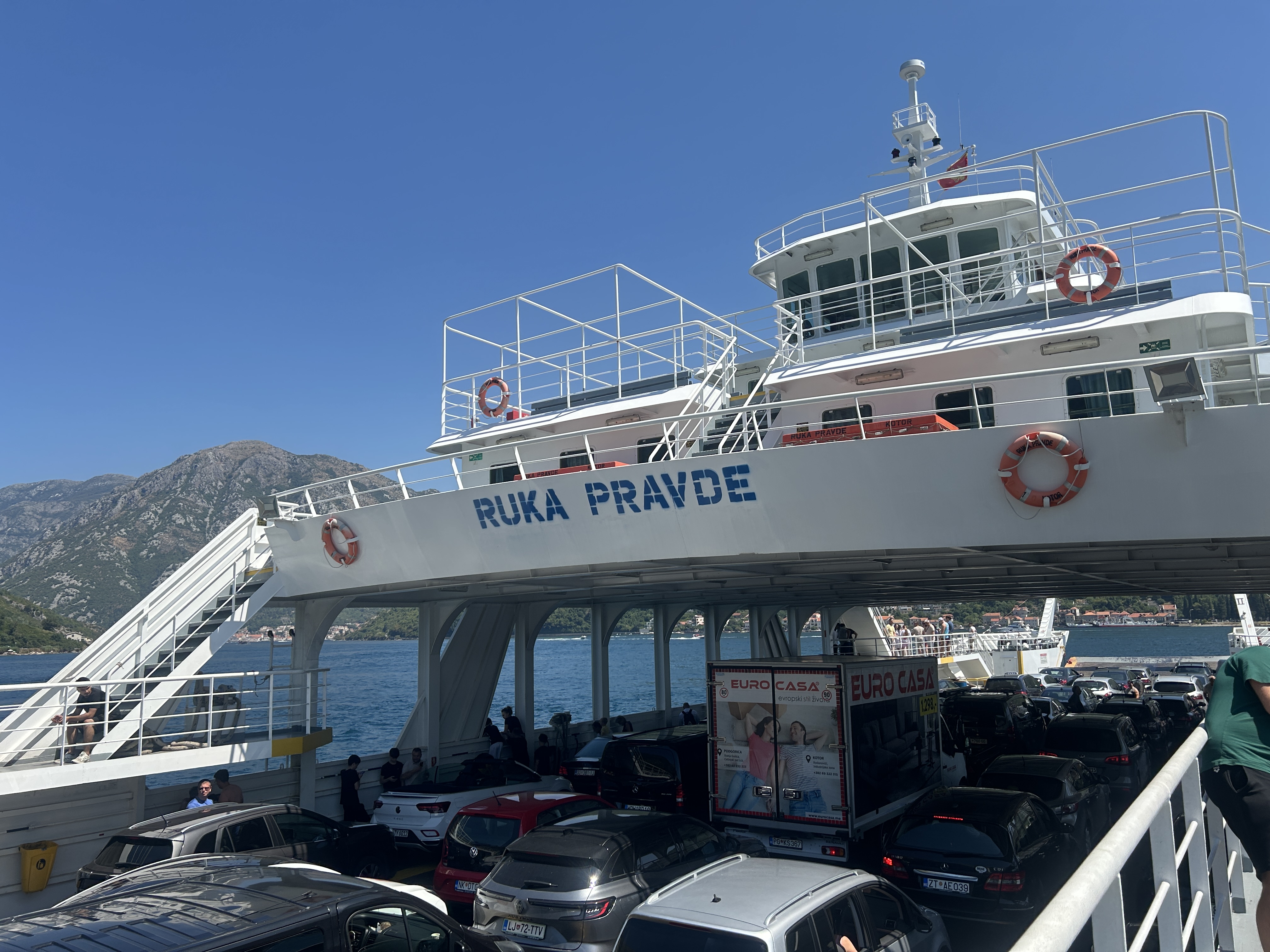 Car ferry to Kotor Car ferry to Kotor