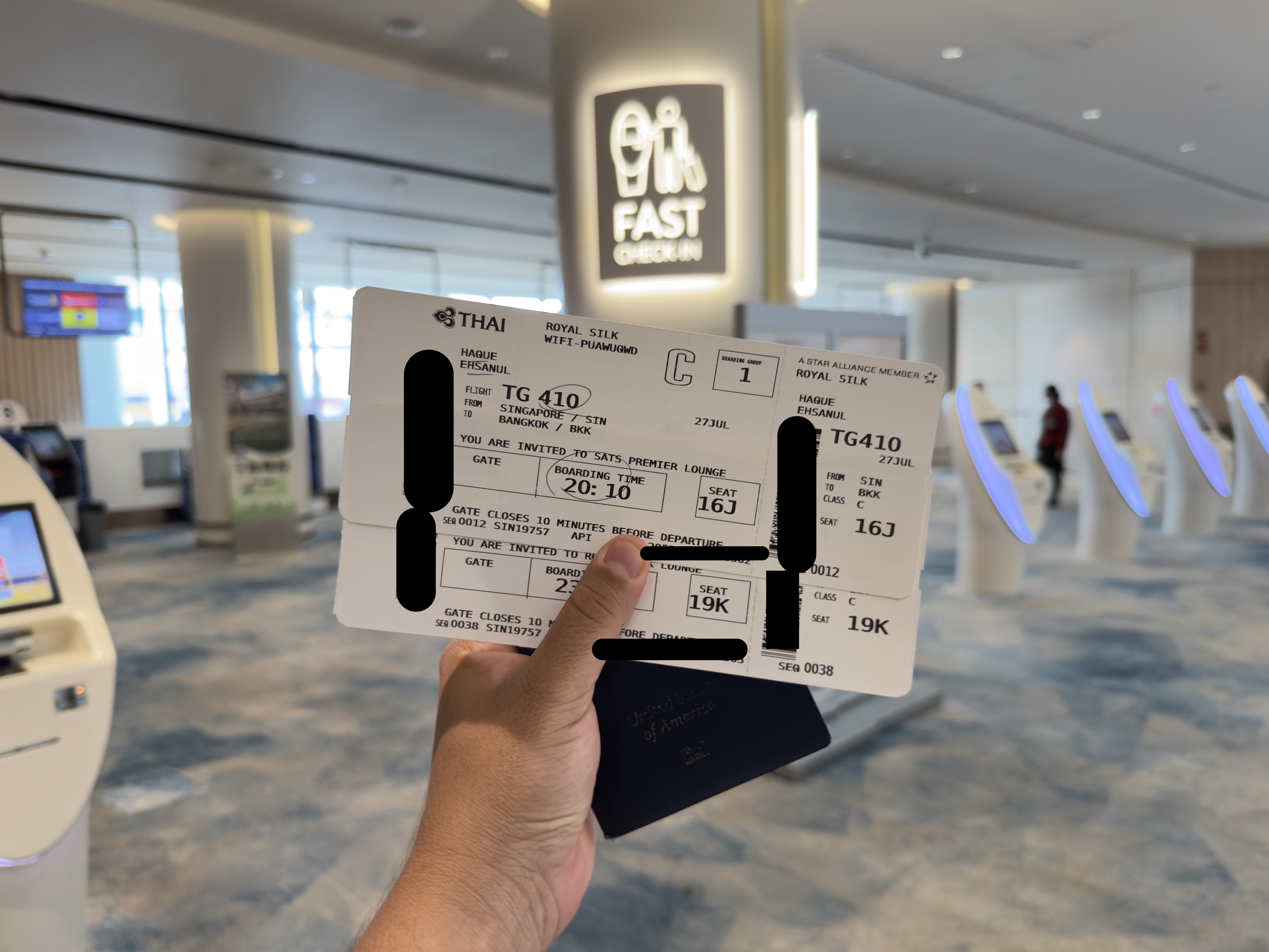 Changi Airport early check in boarding pass Changi Airport early check in boarding pass