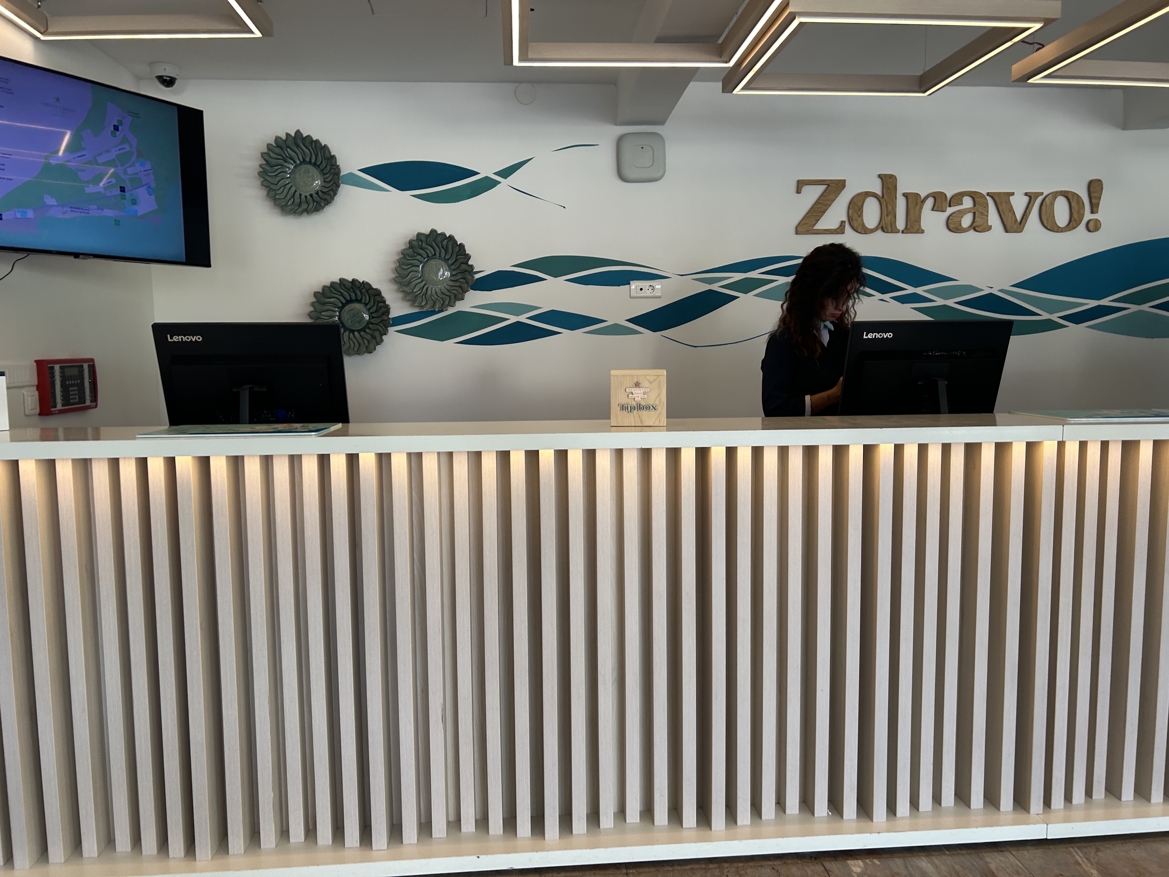 Check in desk Iberostar Waves Herceg Novi