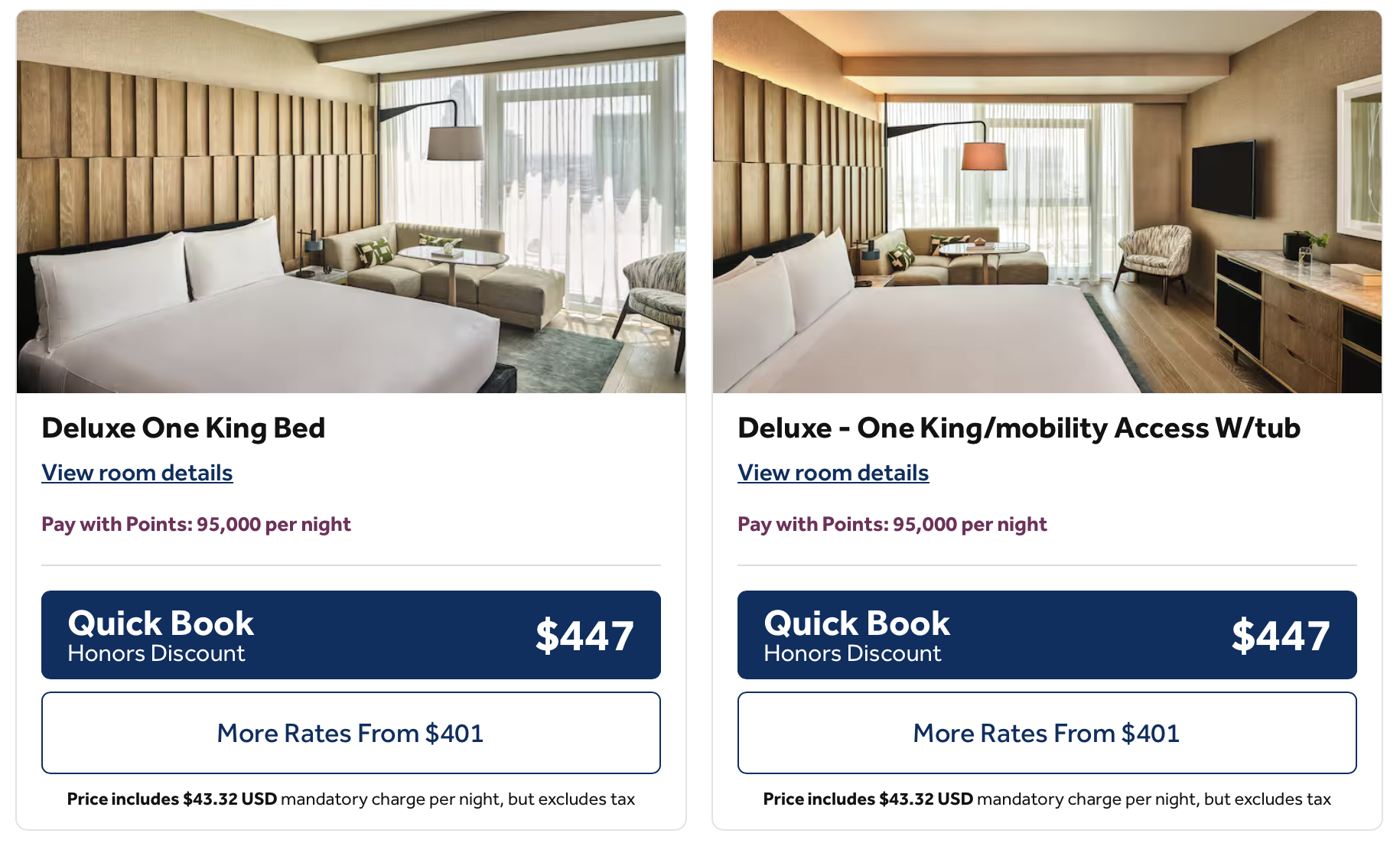 Conrad Los Angeles Award Price Conrad Los Angeles Award Price