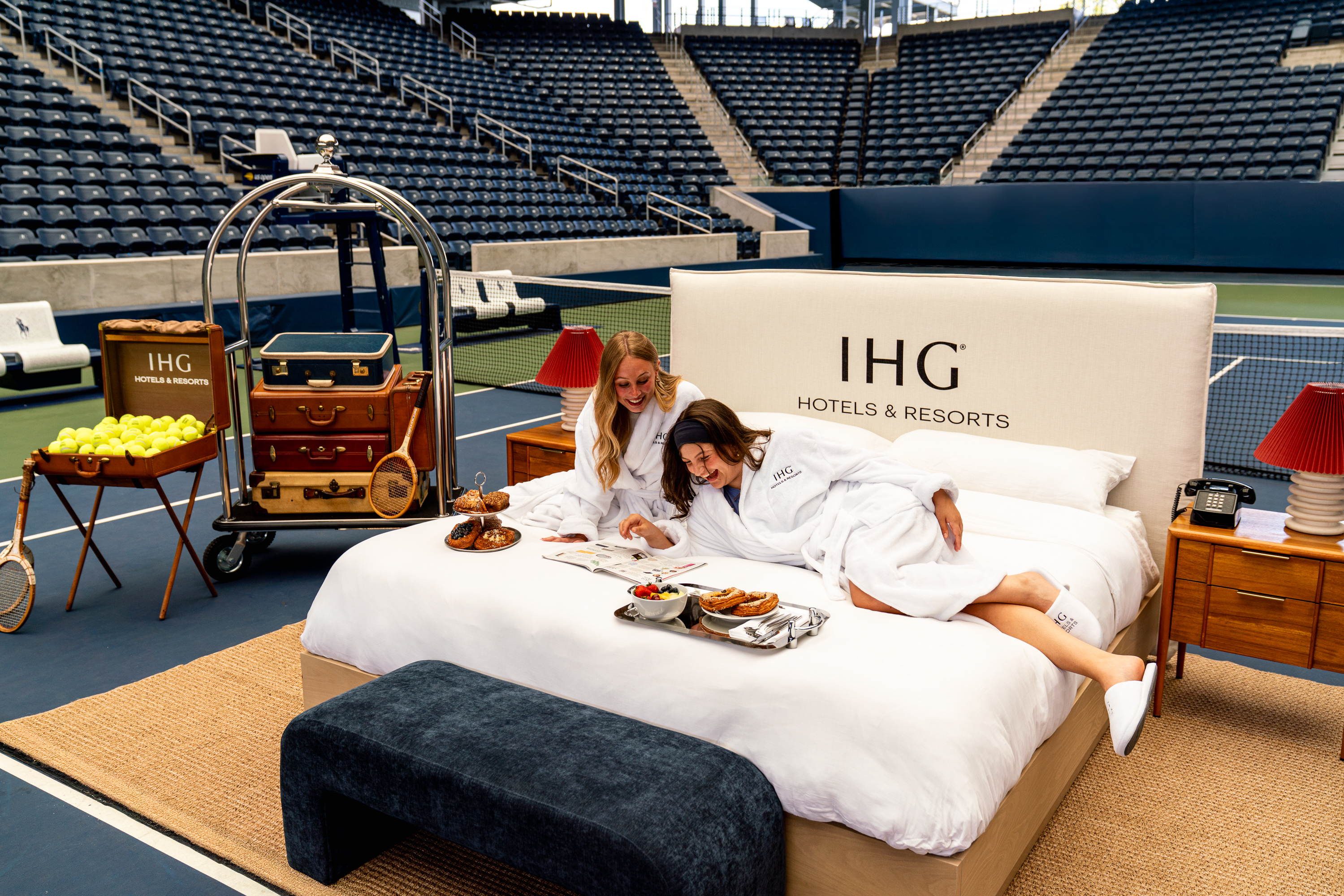 IHG US Open Baseline breakfast in bed IHG US Open Baseline breakfast in bed
