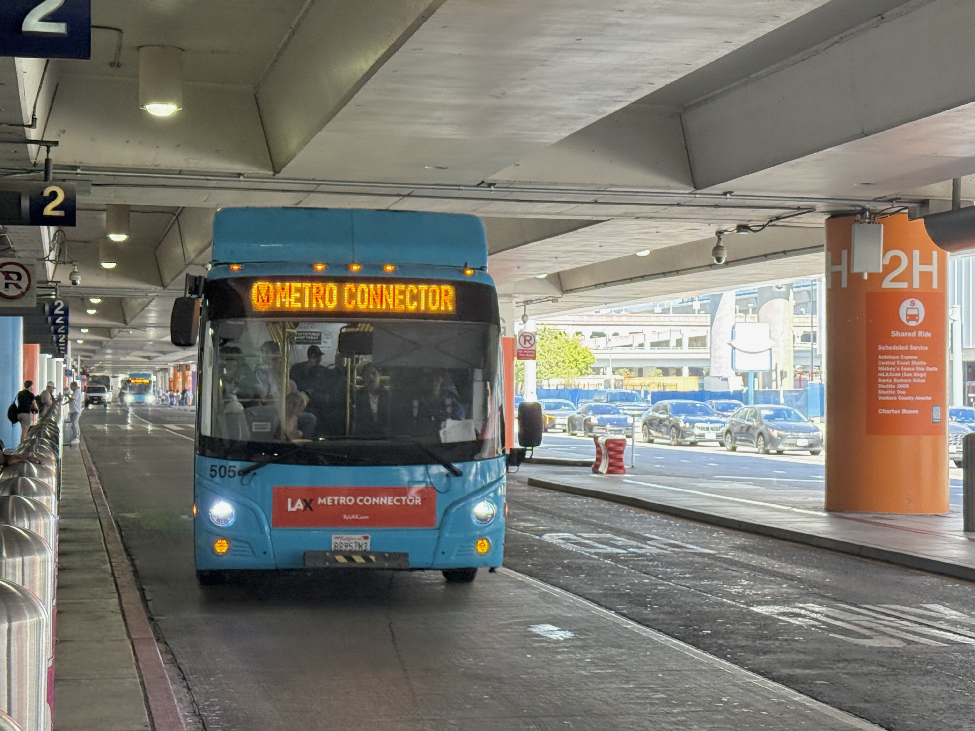 LAX Metro Connector bus LAX Metro Connector bus