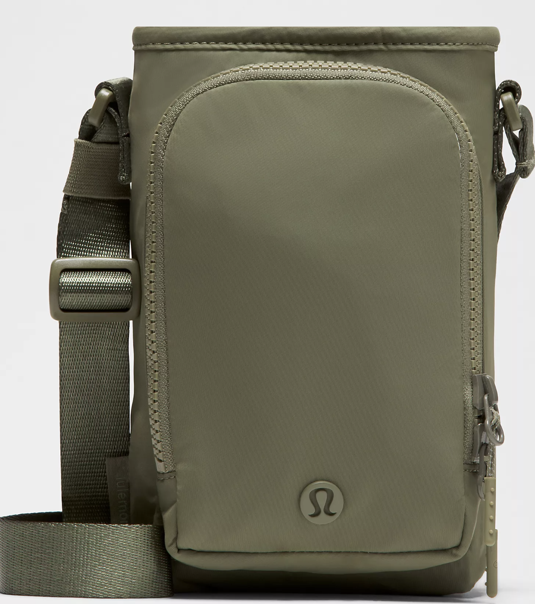 Lululemon water bottle cross body