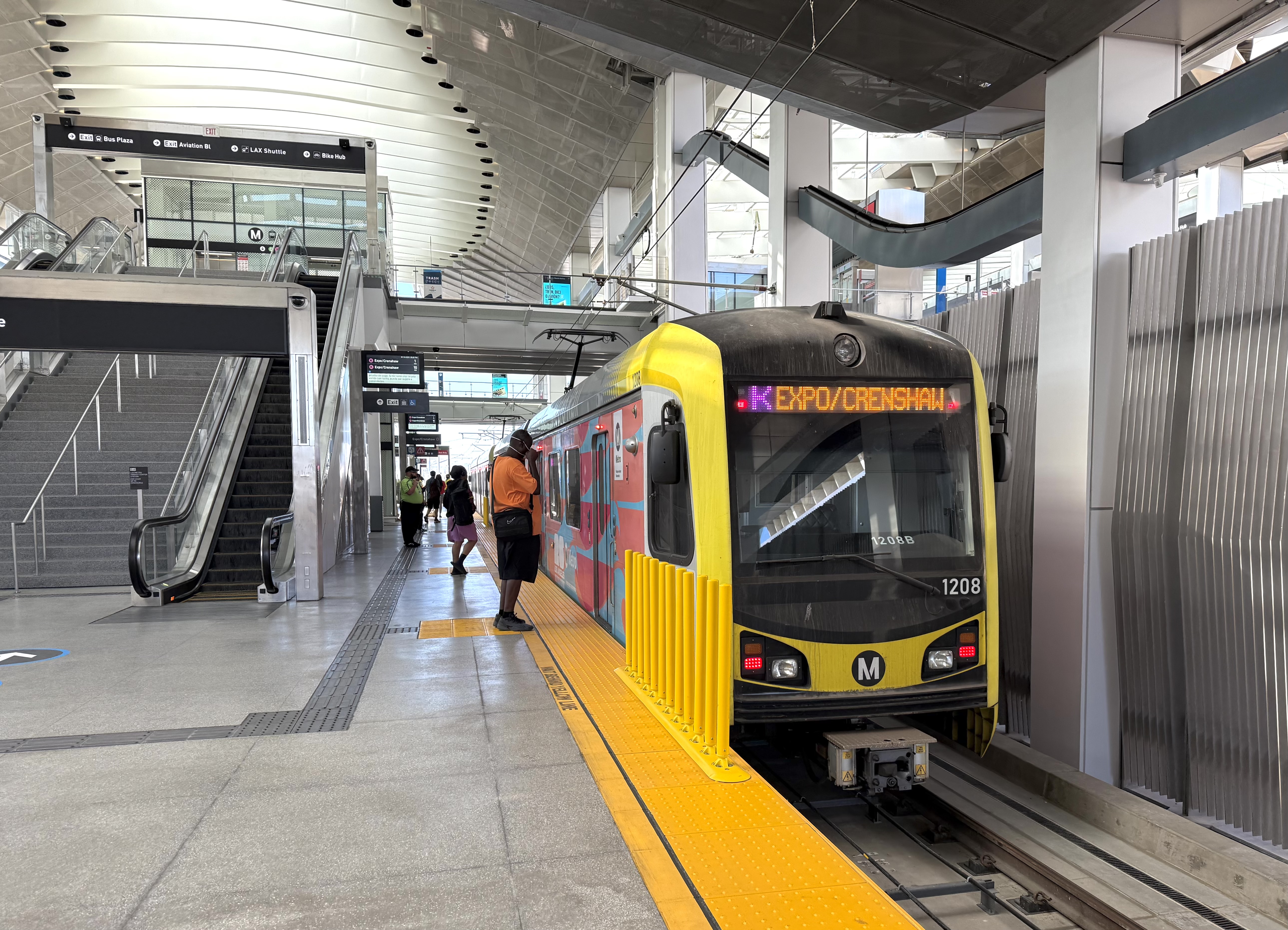 Metro at LAX Metro transit center Metro at LAX Metro transit center
